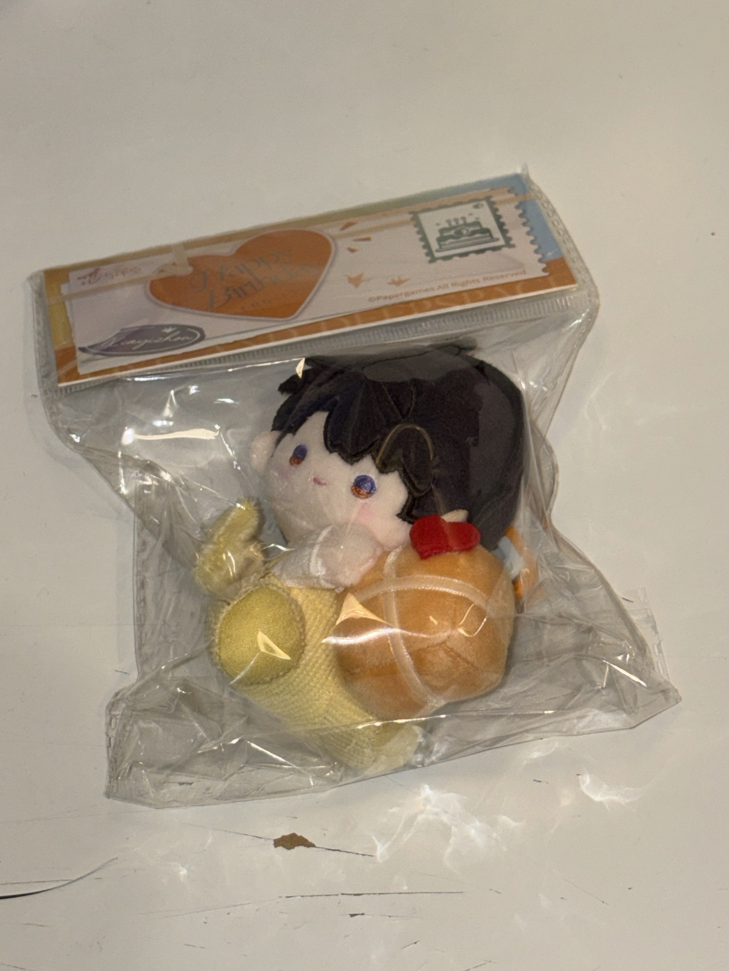 夏以晝25年 生日吊飾娃娃