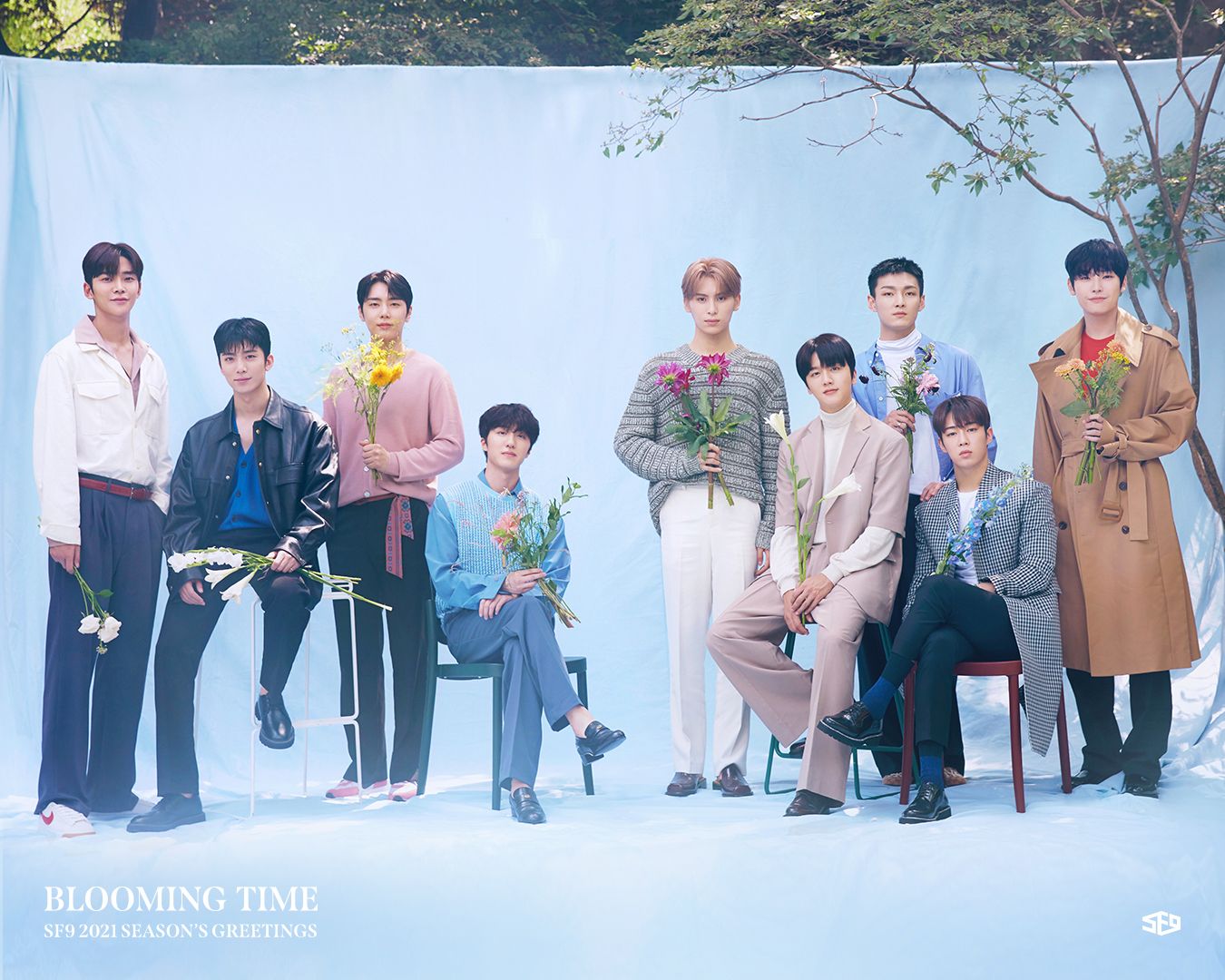 2021 SEASON'S GREETINGS  BLOOMING TIME