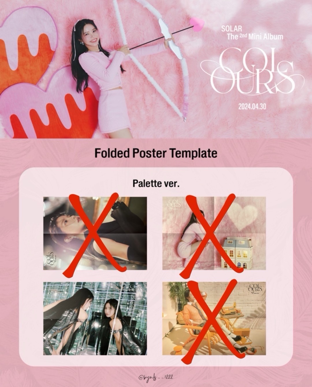 頌樂 Colours折疊海報