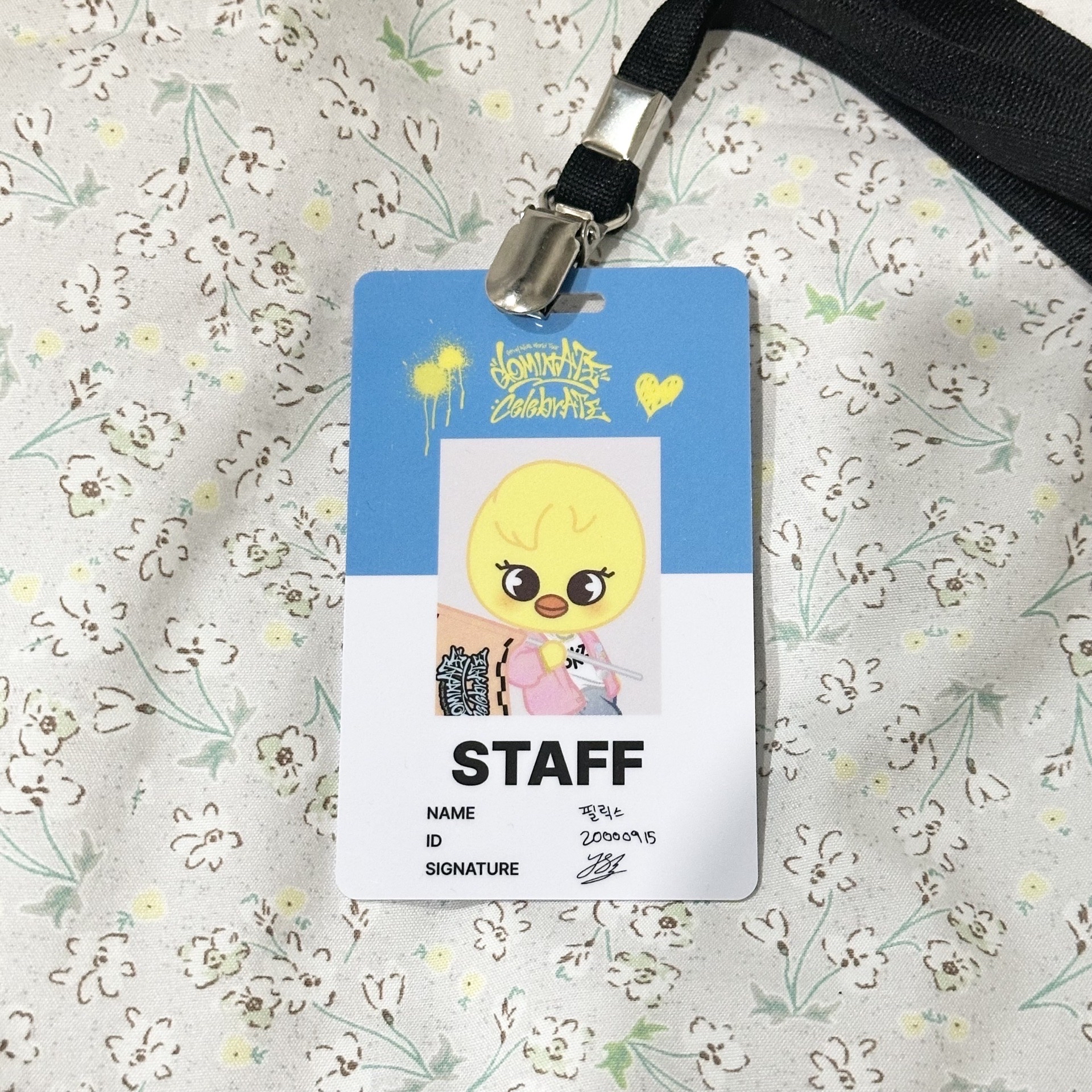 🧭 Stray Kids - 快閃店工作證 菲