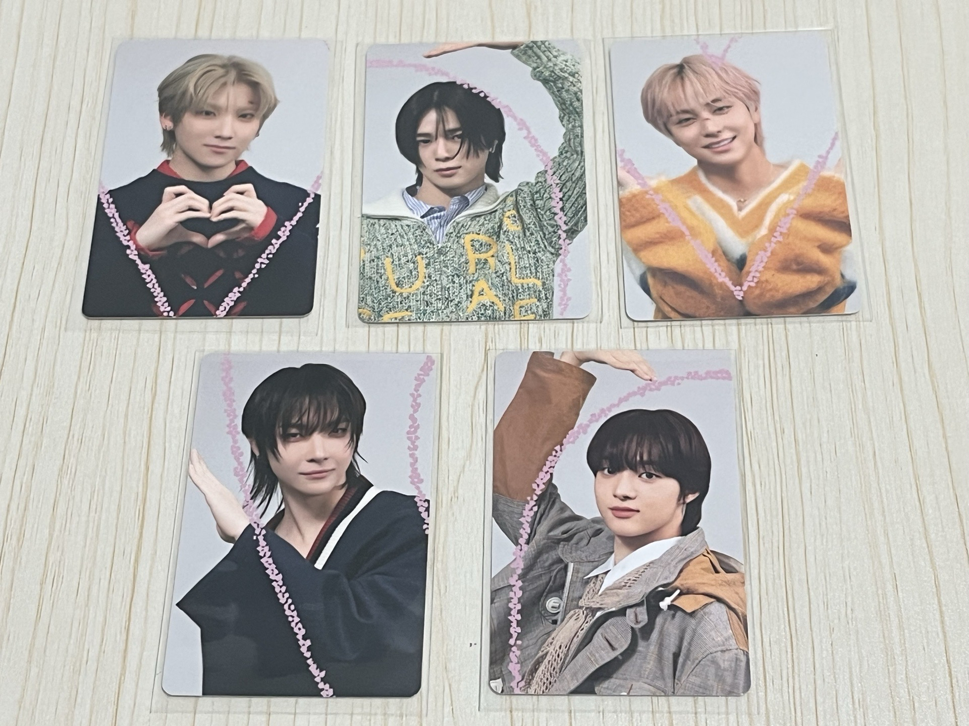 五月雨 愛心卡💗(組成大愛心材料)