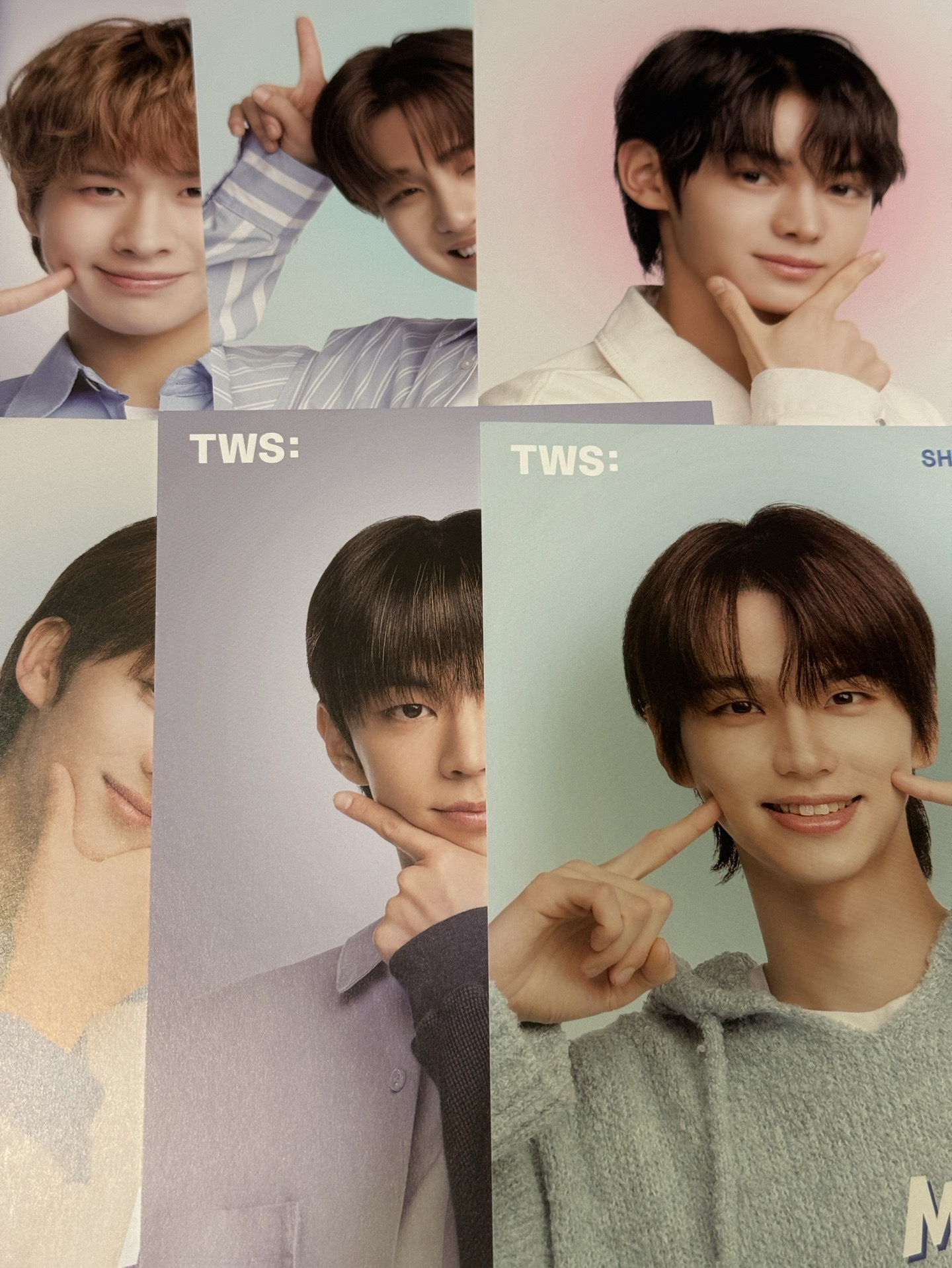 tws milkis 明信片一組