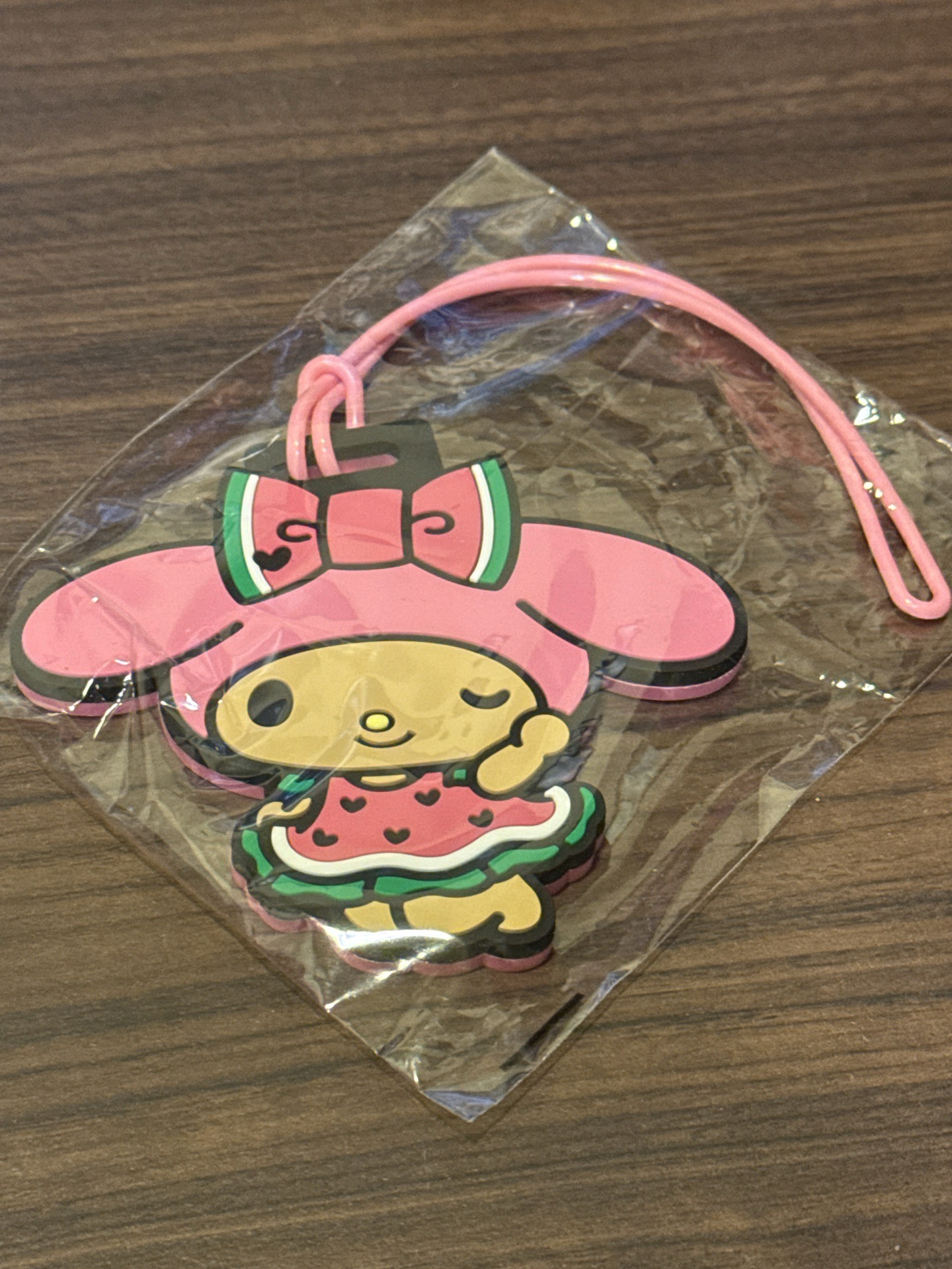 Oliveyoung限定 Fixx定妝噴霧 黑皮美樂蒂 行李吊牌