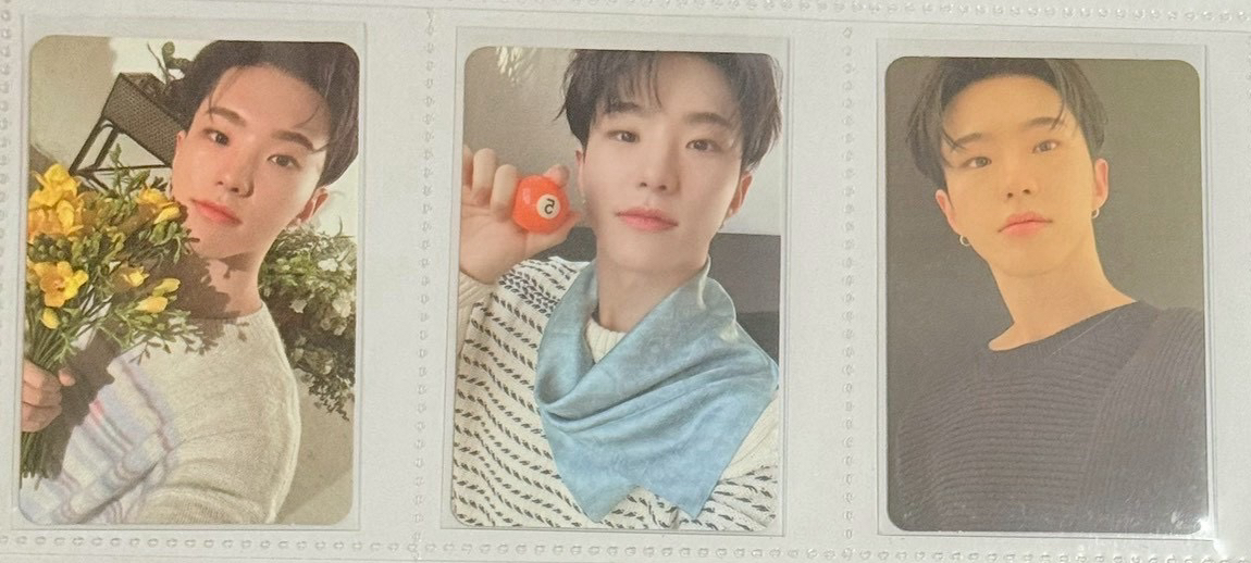 HOSHI 撞球、捧花、黑衣卡（3張）