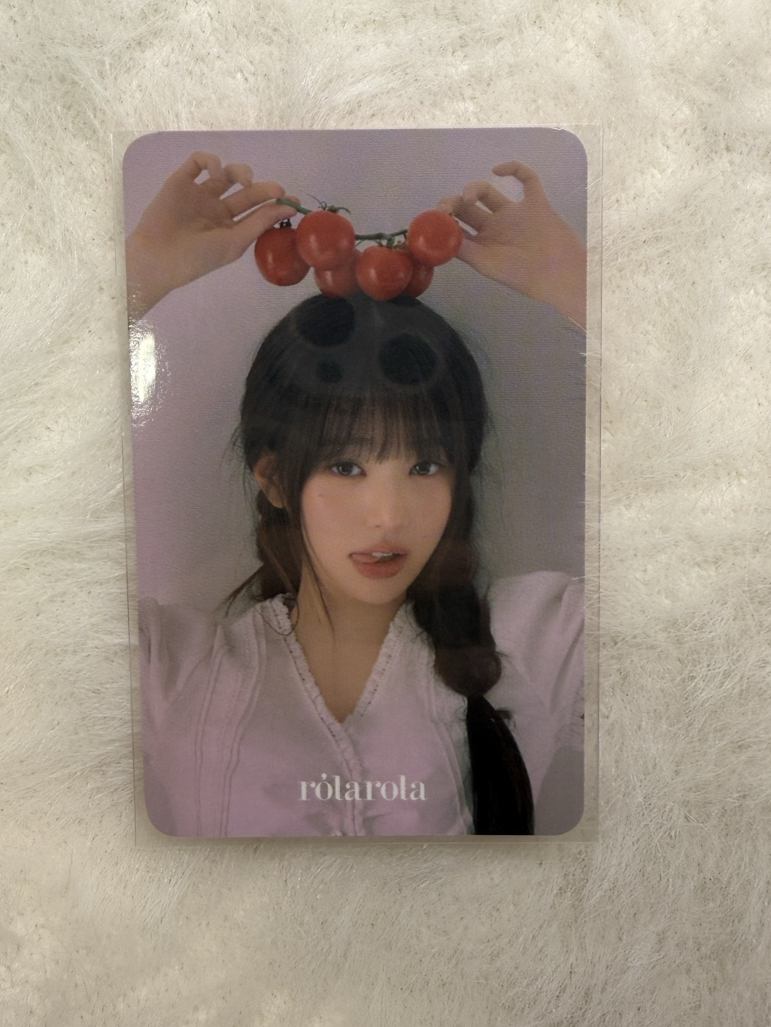 張員瑛rola rola代言卡🍒