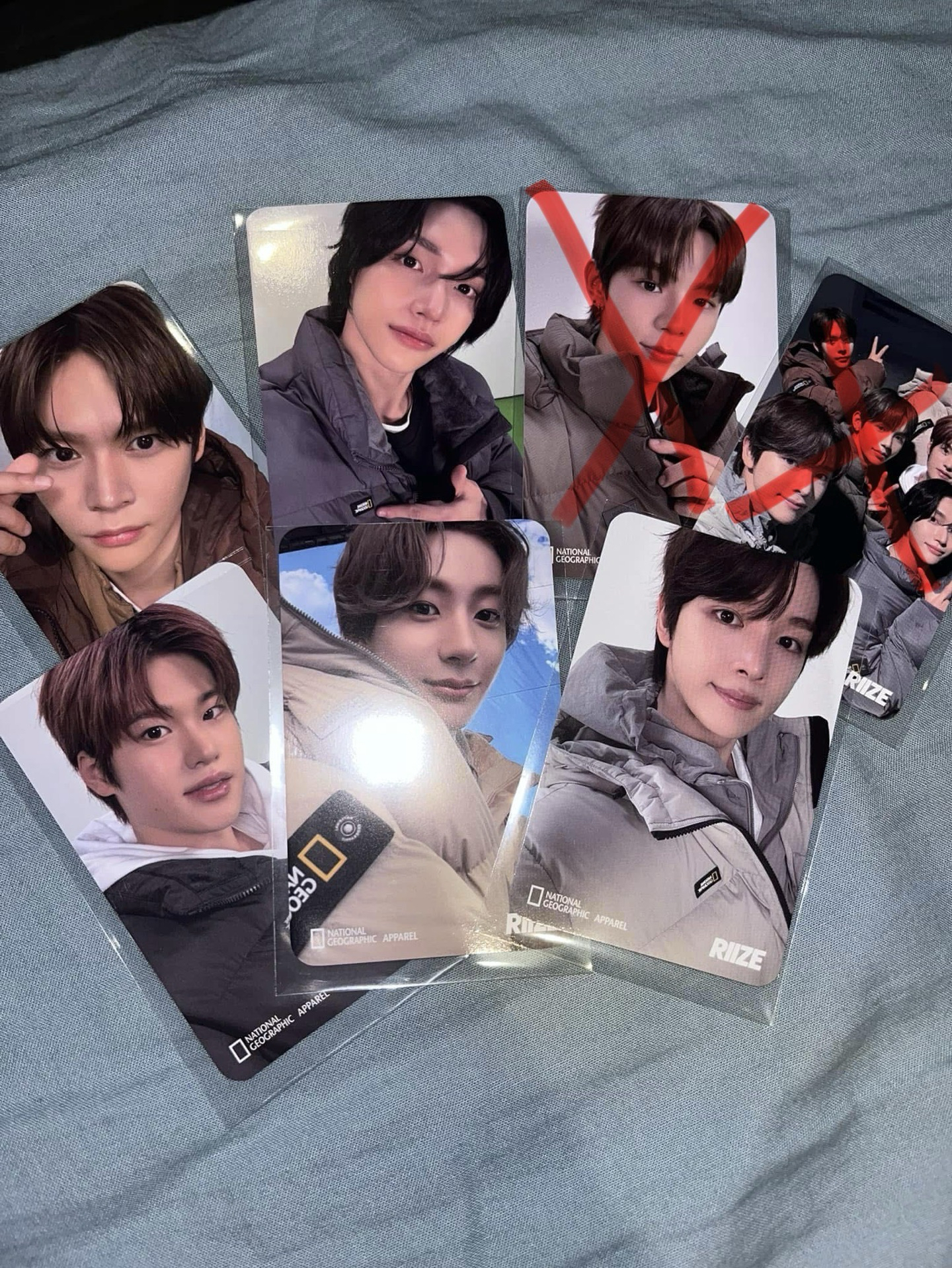 RIIZE 國家地理頻道代言小卡