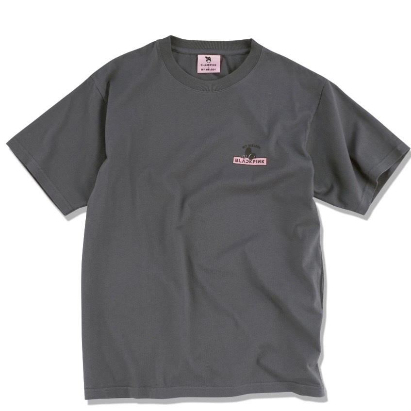 BLACKPINK × My Melody 美樂蒂 短袖灰T(S)