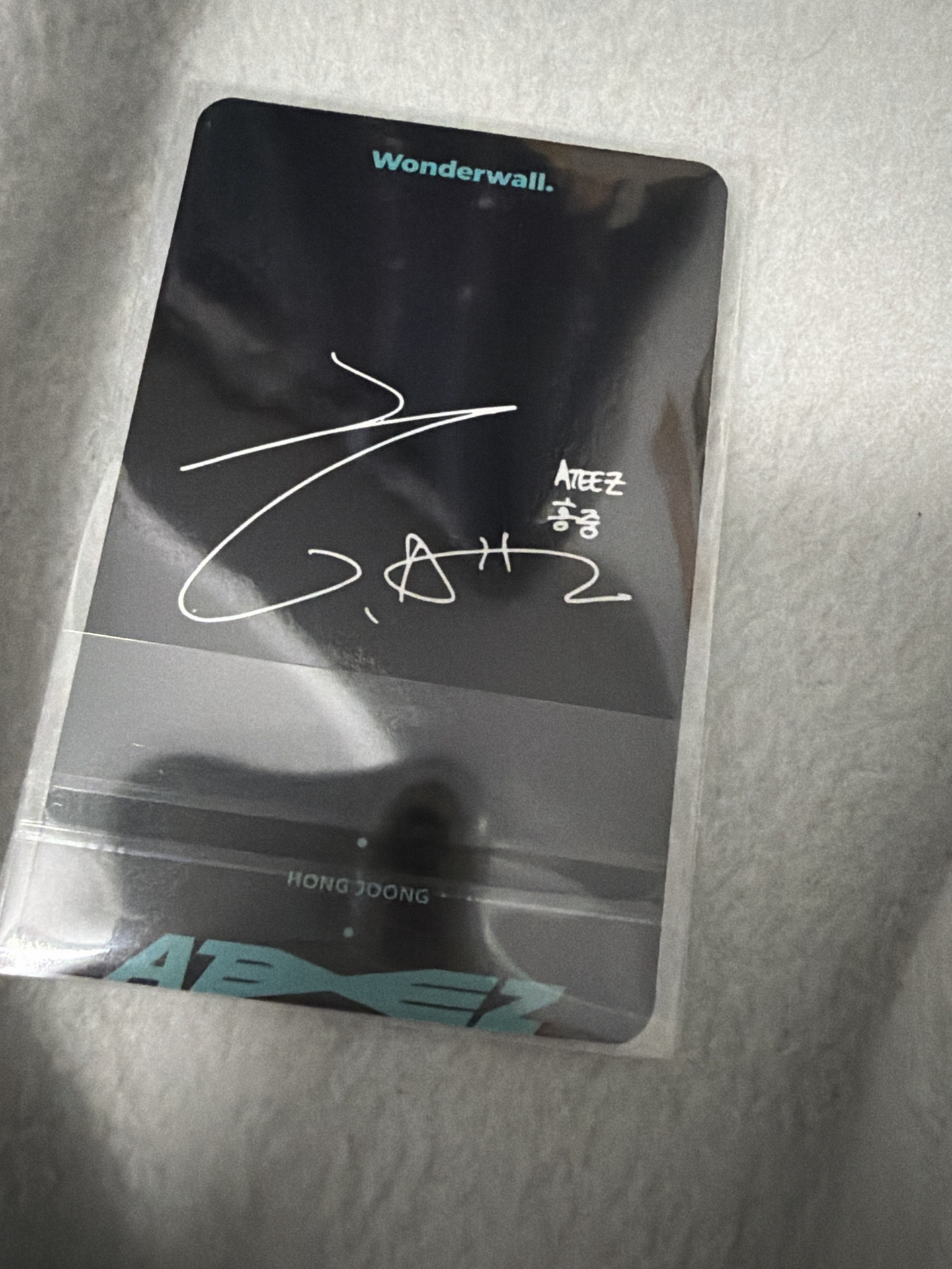 Fever pt.2 wonderwall 簽售卡 