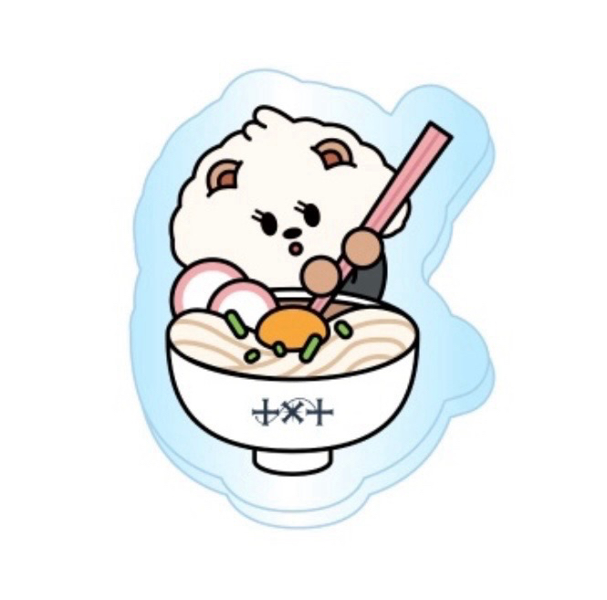 栗嘻烏龍麵徽章