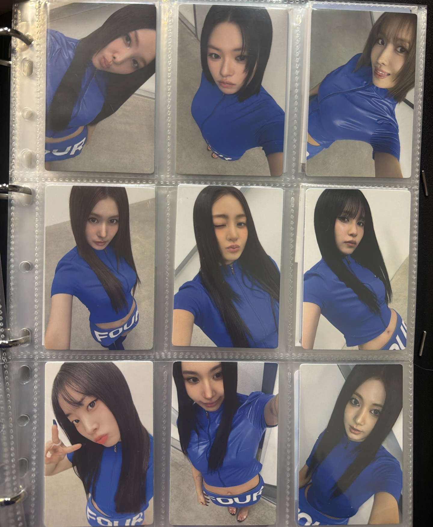 六巡仁川場入場卡一套（藍衣）