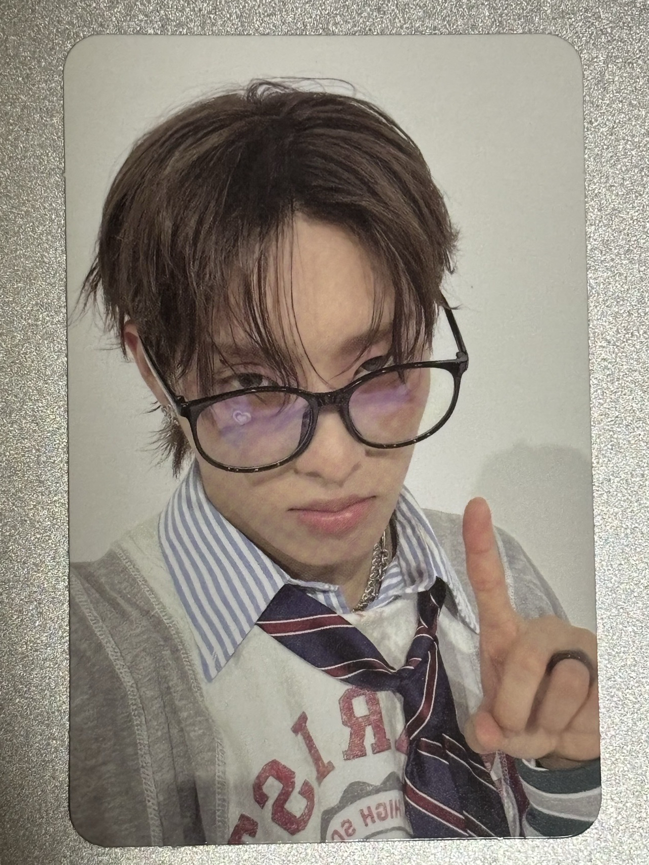 P1harmony 尹起昊 EX英專專卡 眼鏡昊