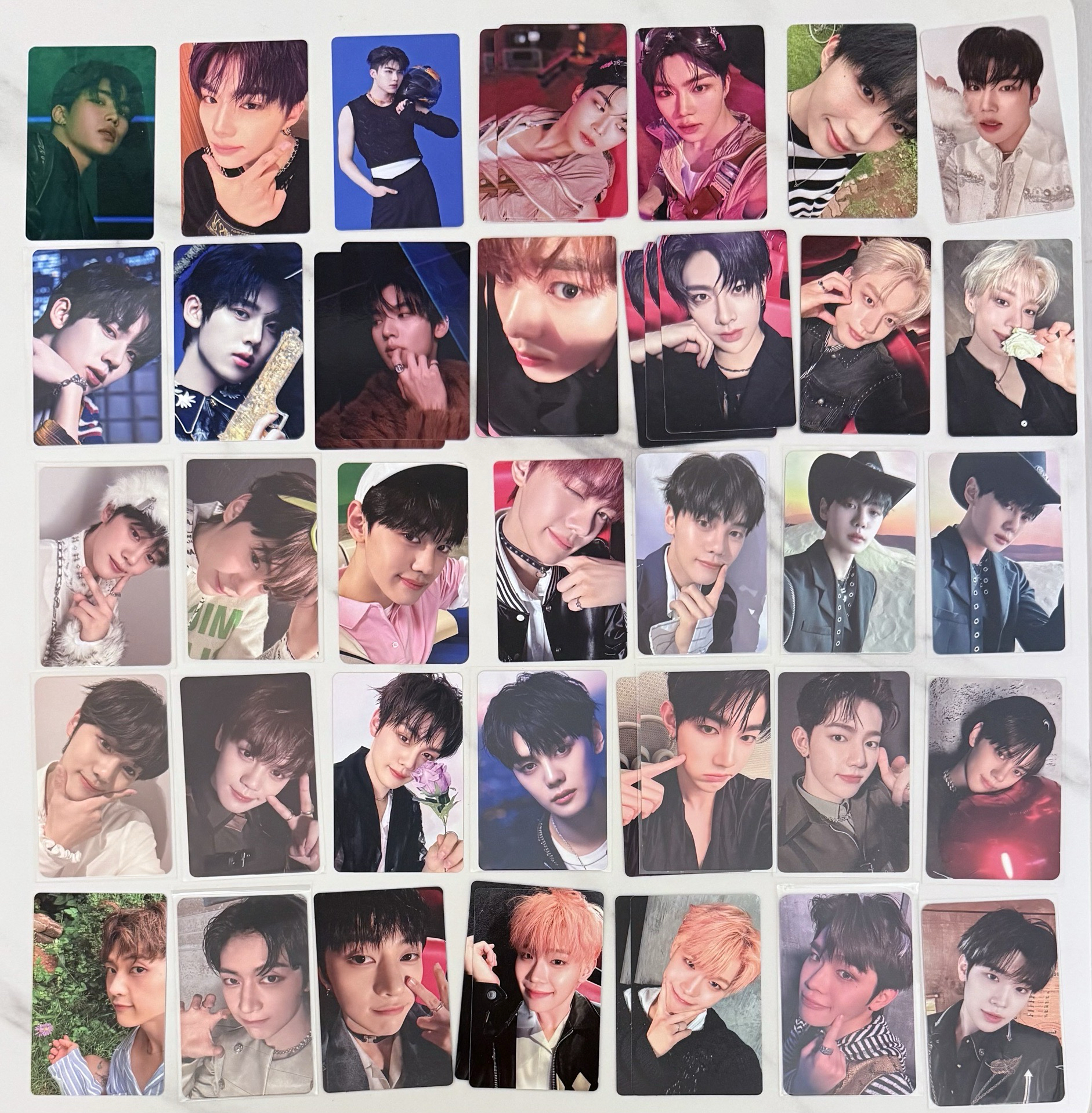 ZB1小卡大集合/章昊/韓彬/馬修/RICKY/乾旭/泰來/奎彬/地雄/維辰