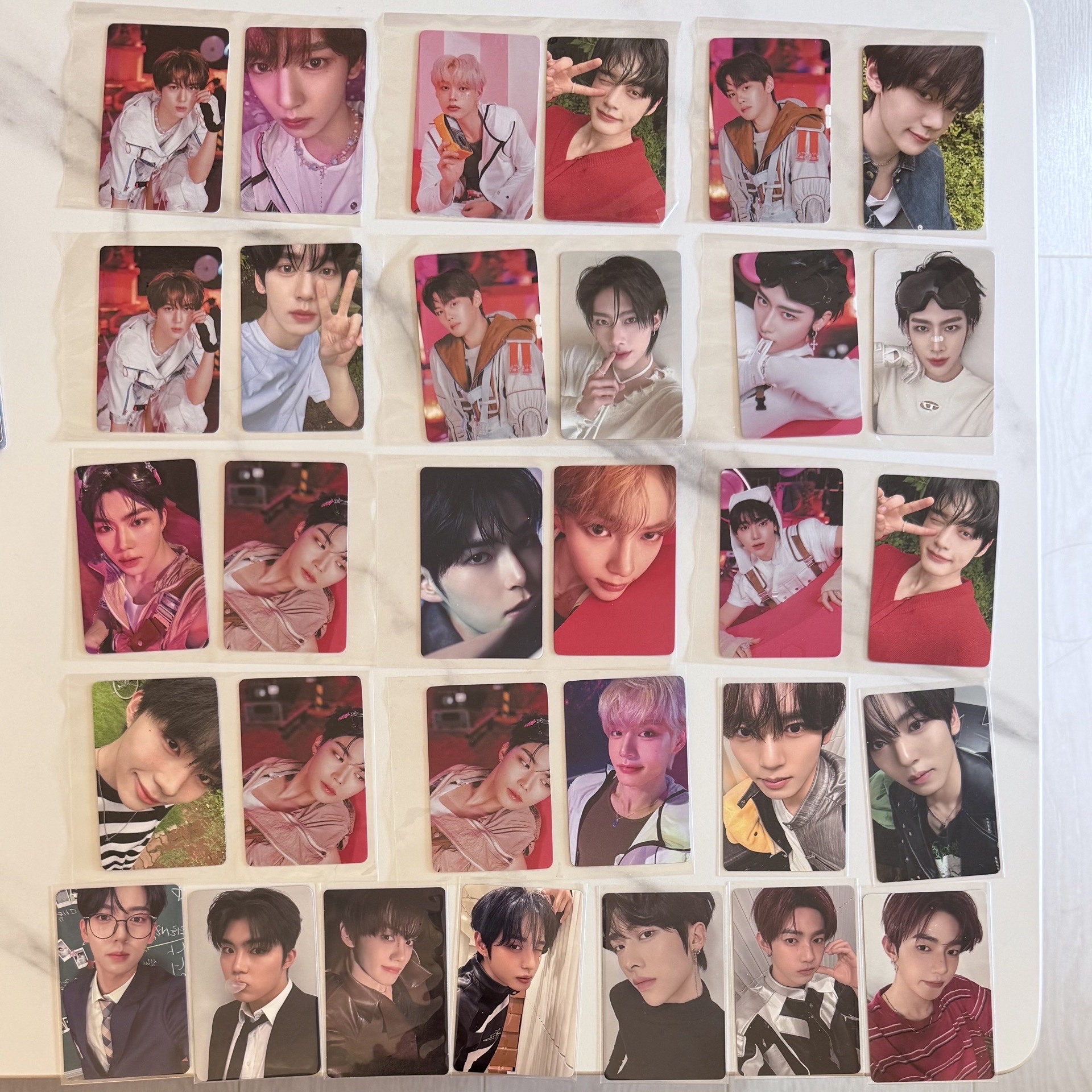 ZB1小卡大集合/章昊/韓彬/馬修/RICKY/乾旭/泰來/奎彬/地雄/維辰 盤出B