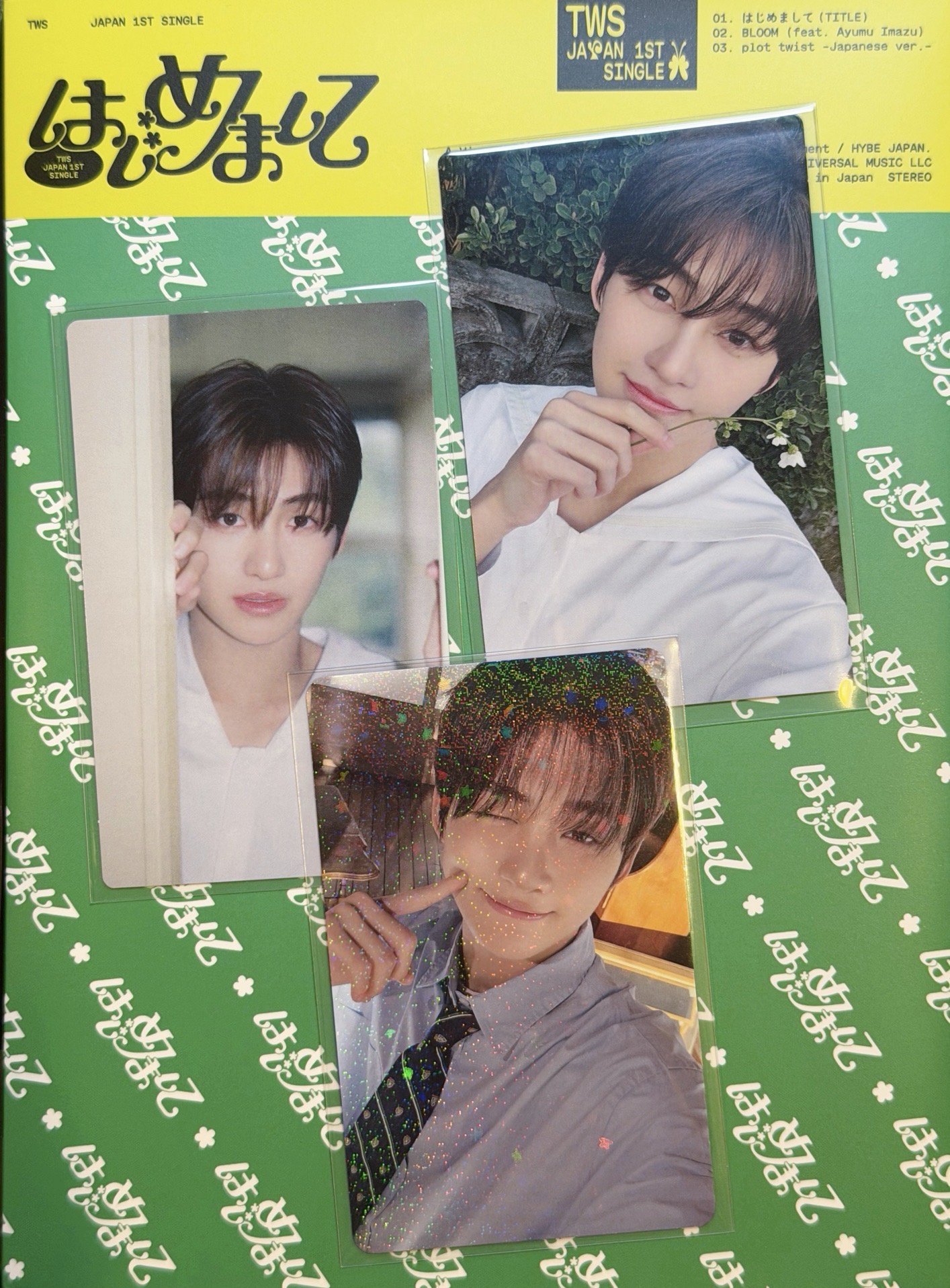 TWS 初次見面 初回B全專 + 日咖特典 志薫 