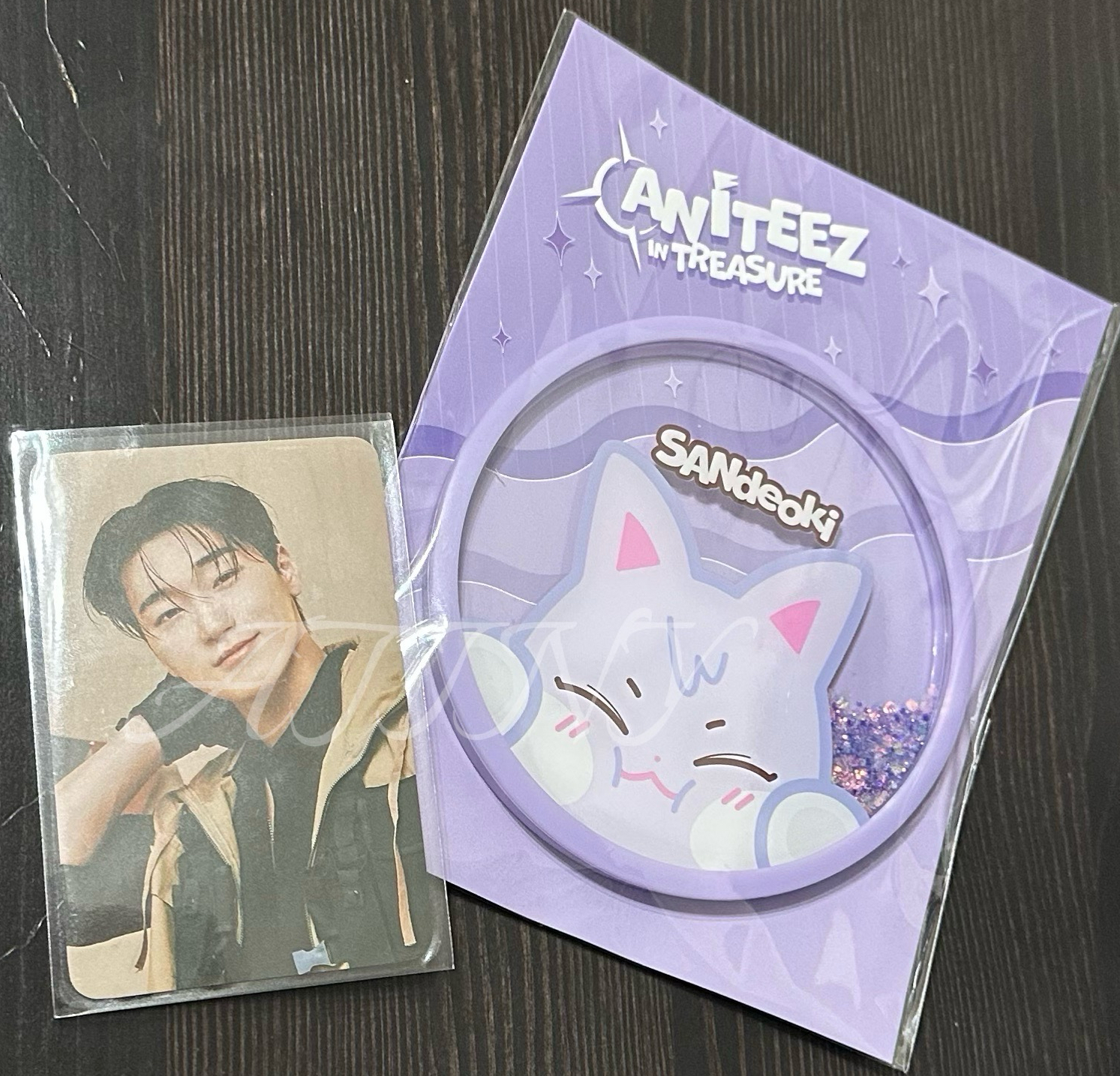 ANITEEZ IN TREASURE 傘德杯墊（含卡）