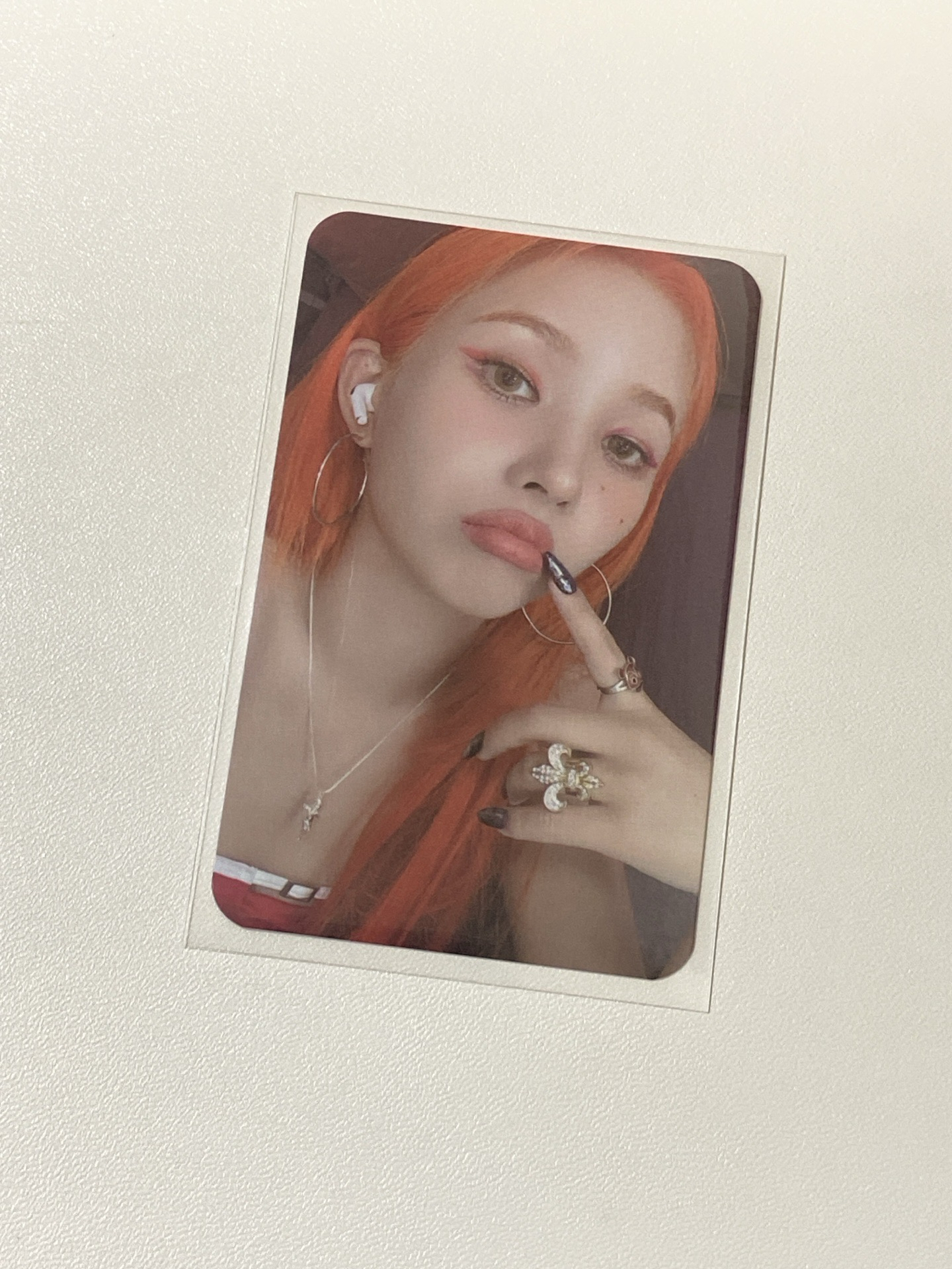 i-dle I SWAY 微樂客簽售卡 Soyeon 田小娟 中文卡背