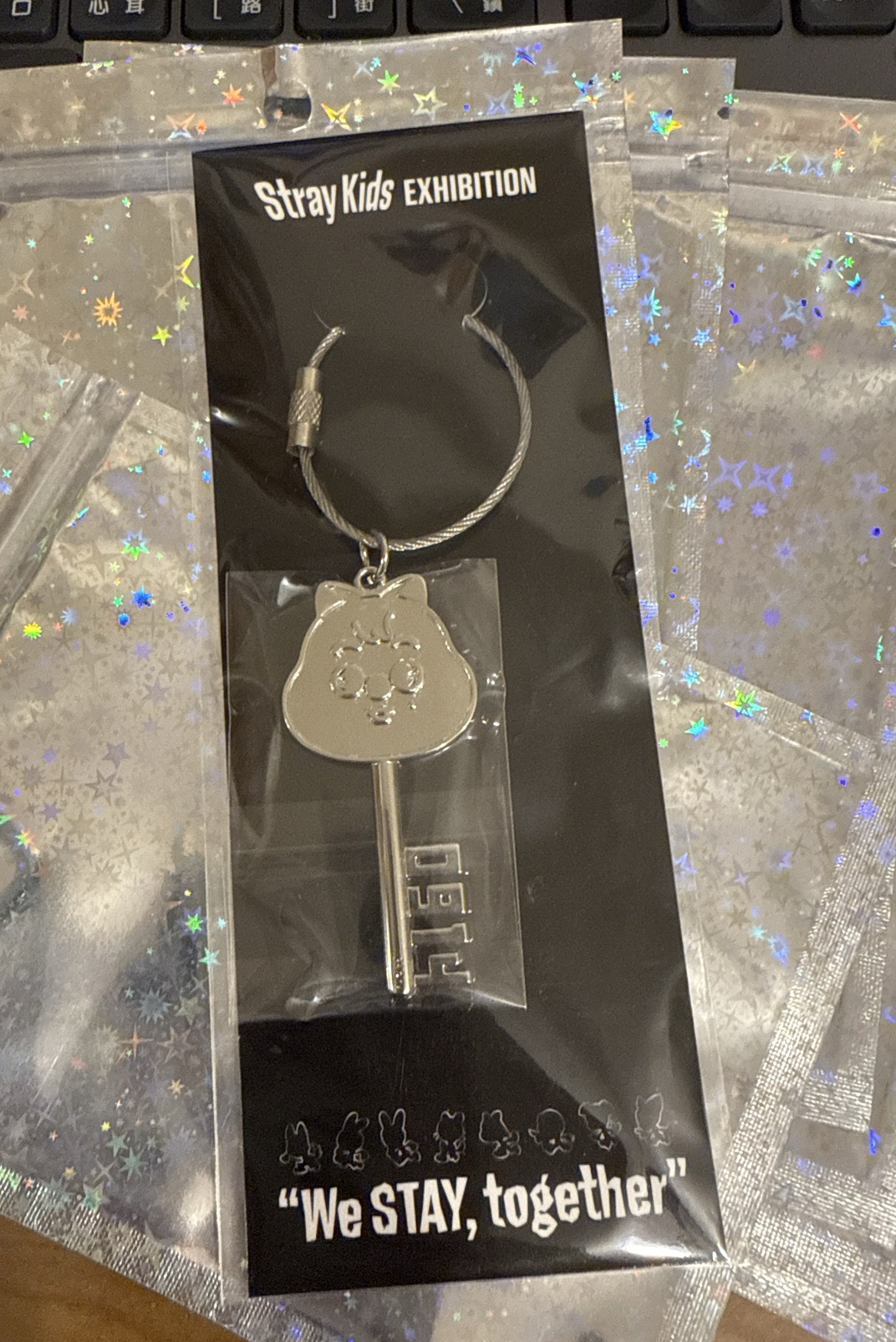 展覽限定 鑰匙(?)鑰匙圈 韓闊卡