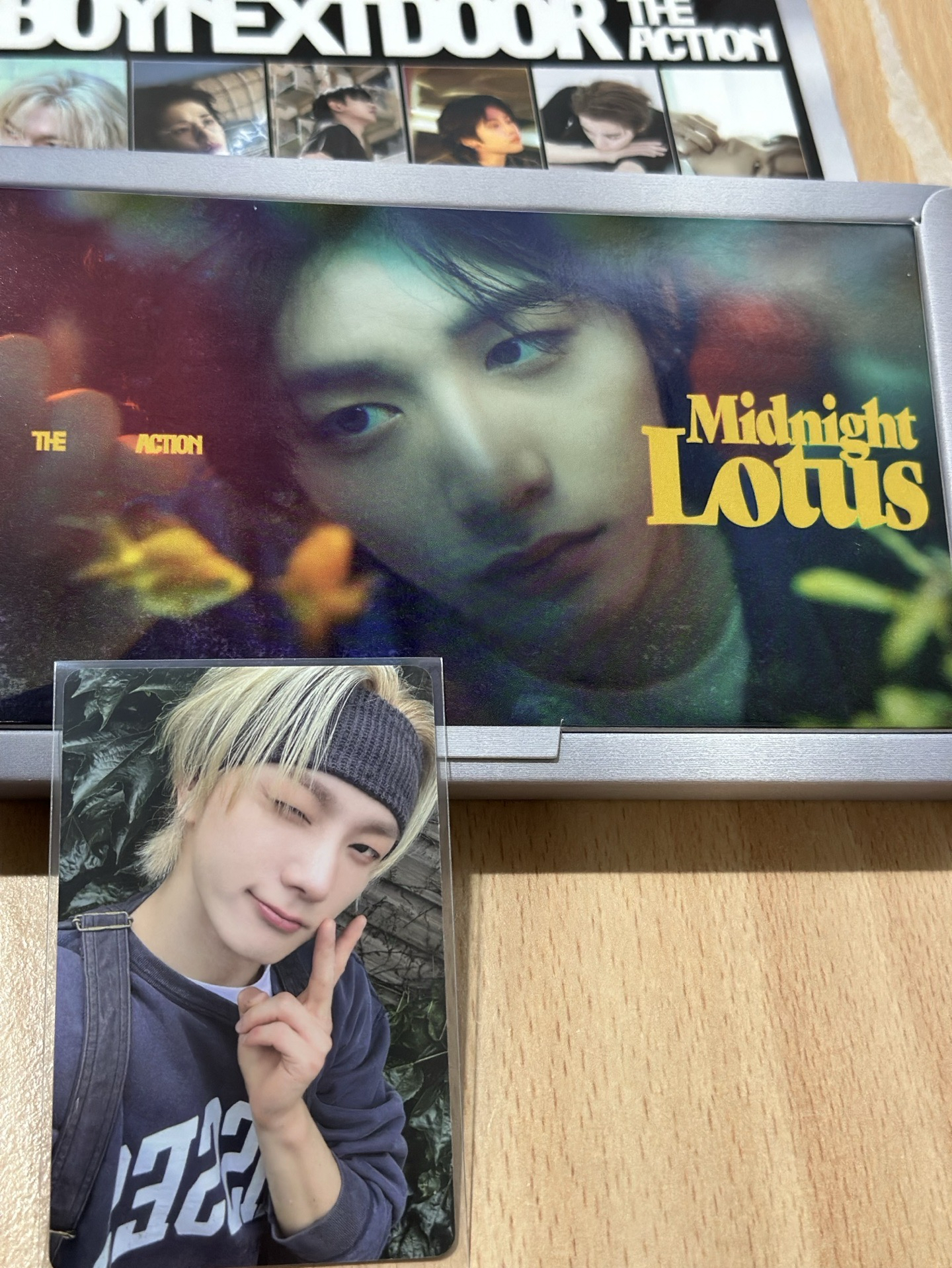 the action 4單封1卡