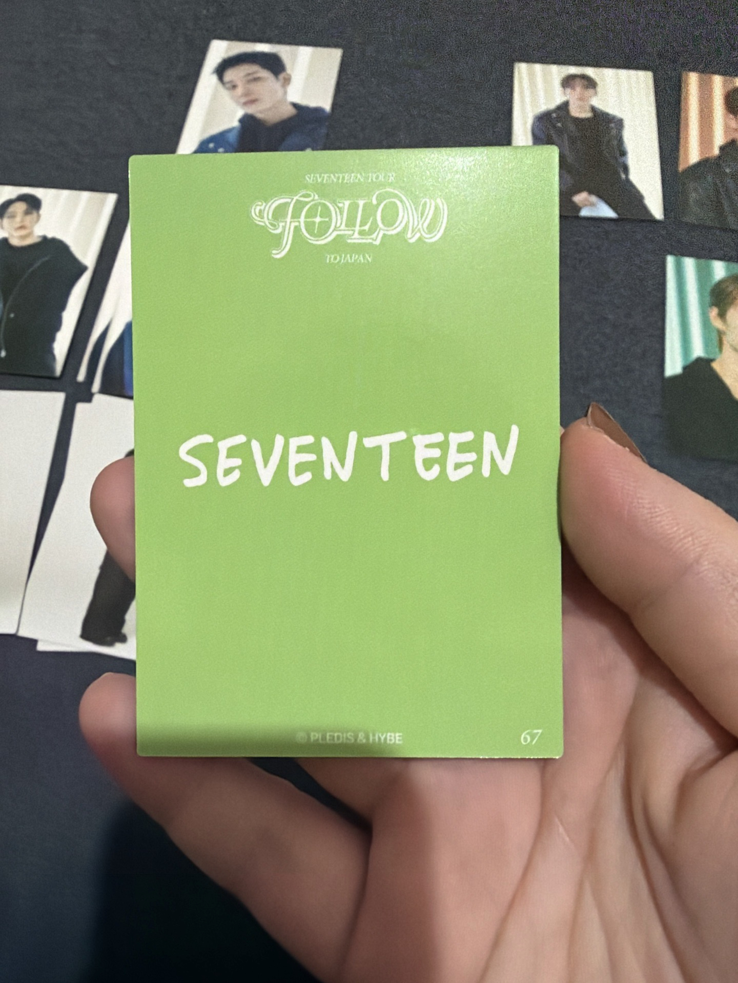 淨漢 67（手寫SEVENTEEN)