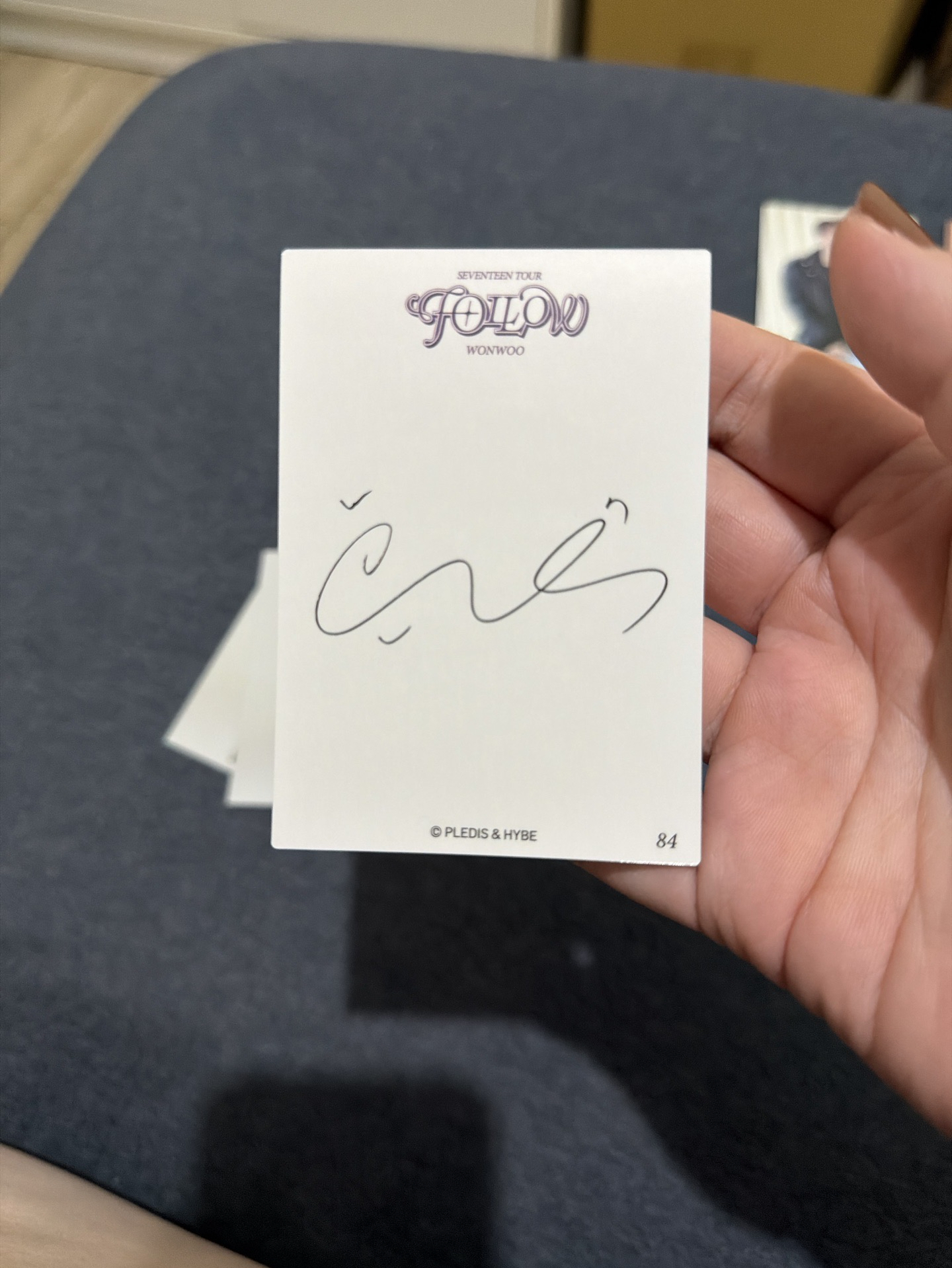 圓佑 84（簽名背面）