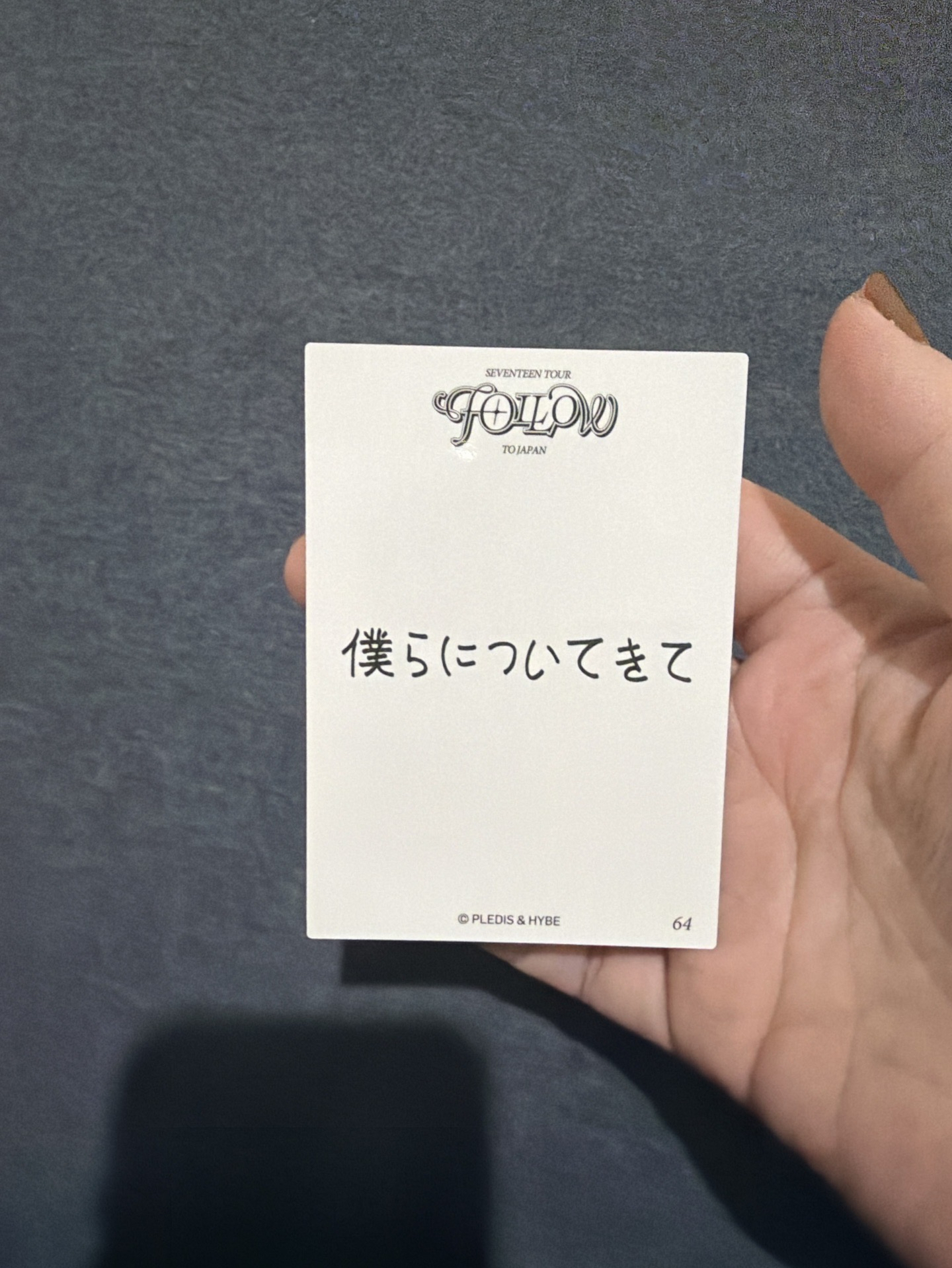 Vernon 64(手寫日文背面）