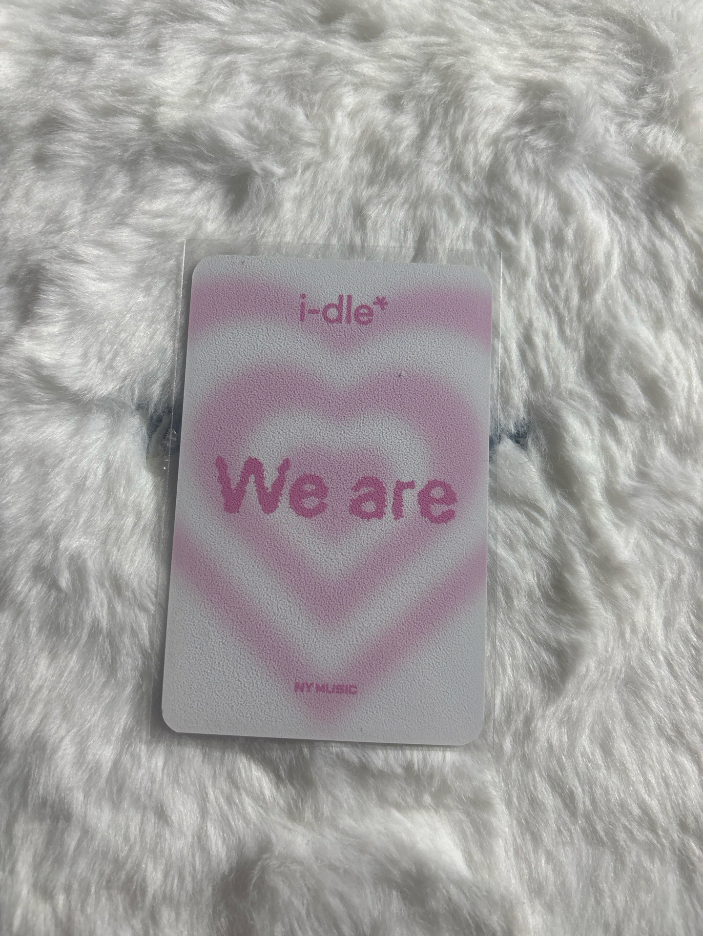 We are 楠藝 線下5.0 幸運卡 薇娟 雨琦雙人