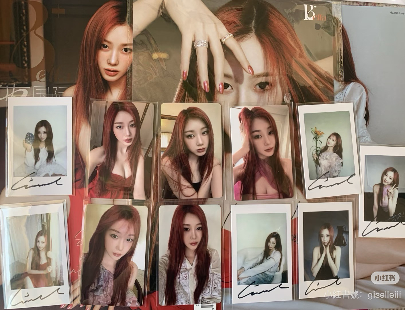 女友梨雜誌卡整套