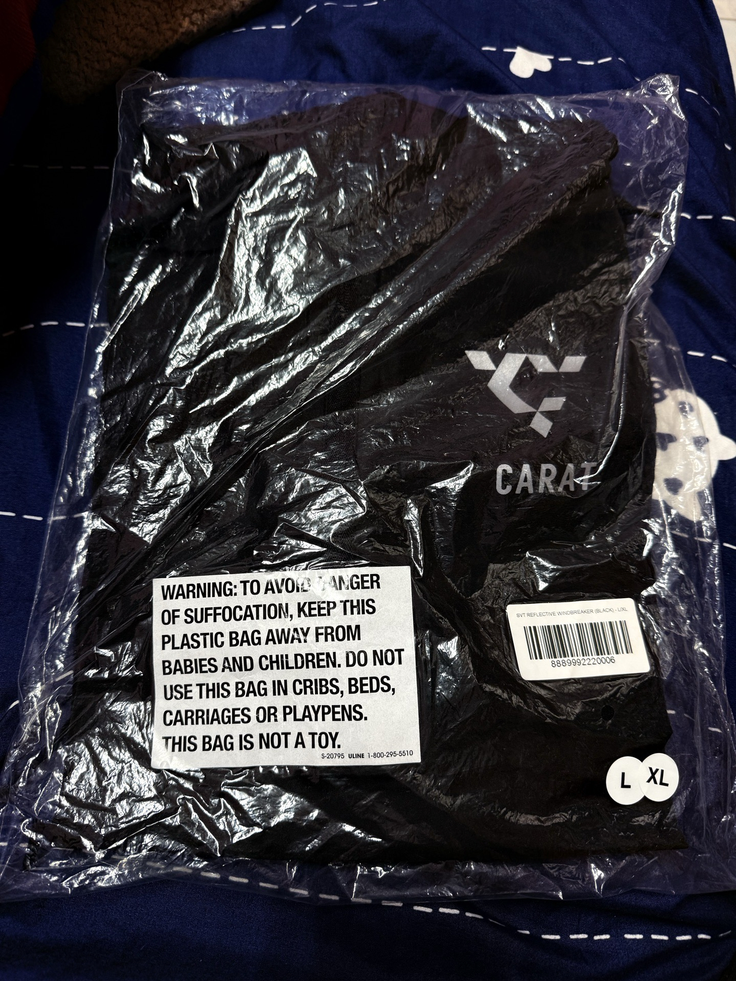 SEVENTEEN RIGHT HERE美巡  LA限定 防風外套/ 風衣 