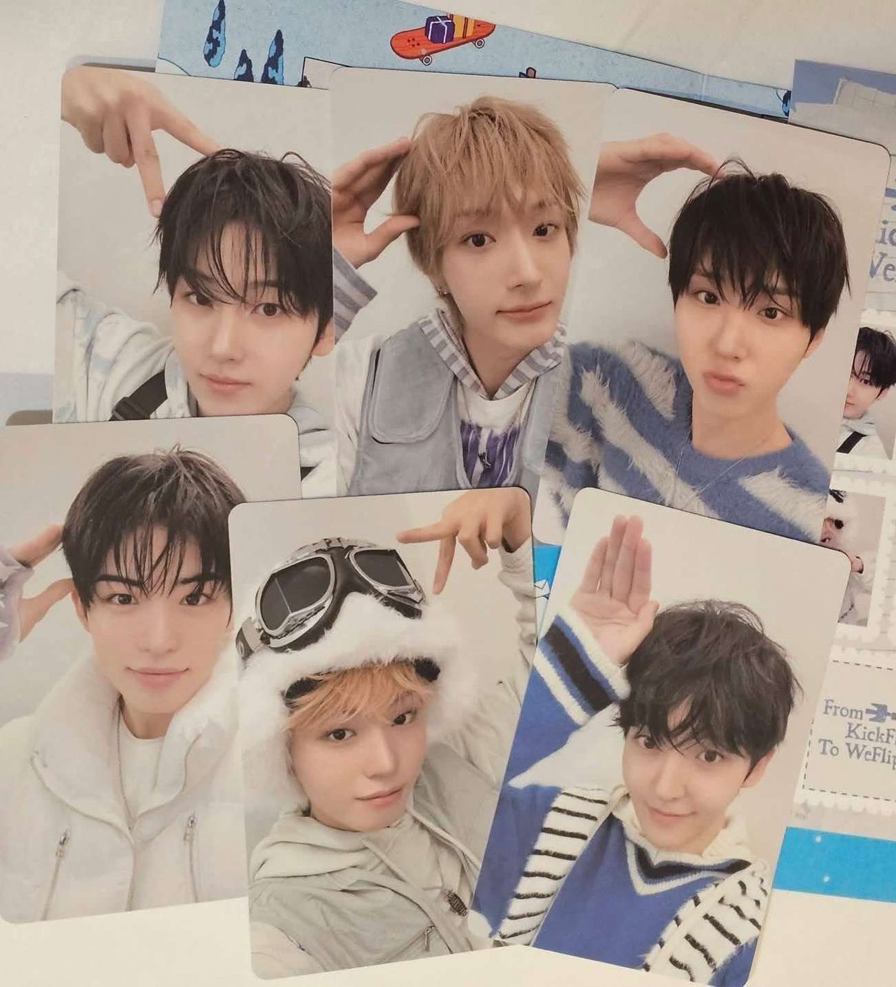 kickflip飯咪首爾D1入場卡 小兔子玹🐰