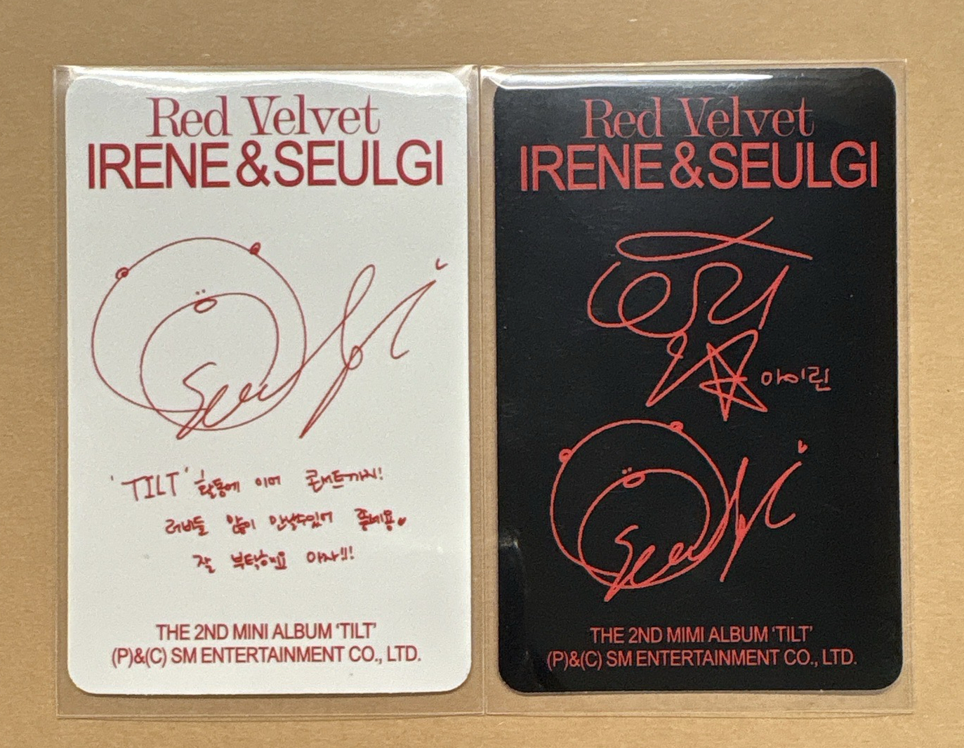 TILT 專卡 PBver. （兩張一起！）