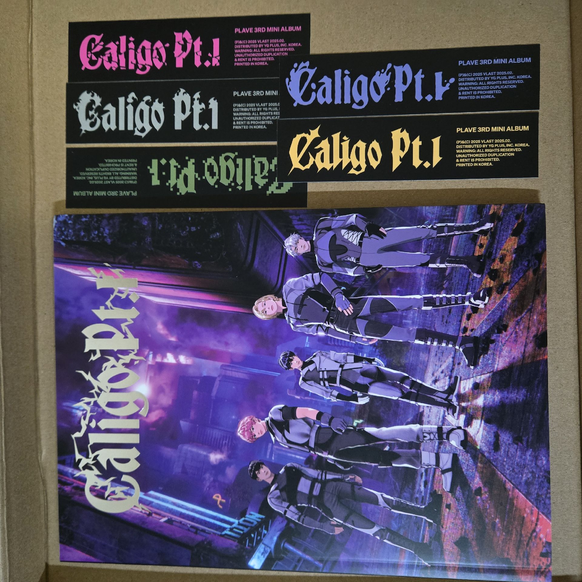 PLAVE 「Caligo Pt.1」團專 專卡 諾亞 銀虎 河玟