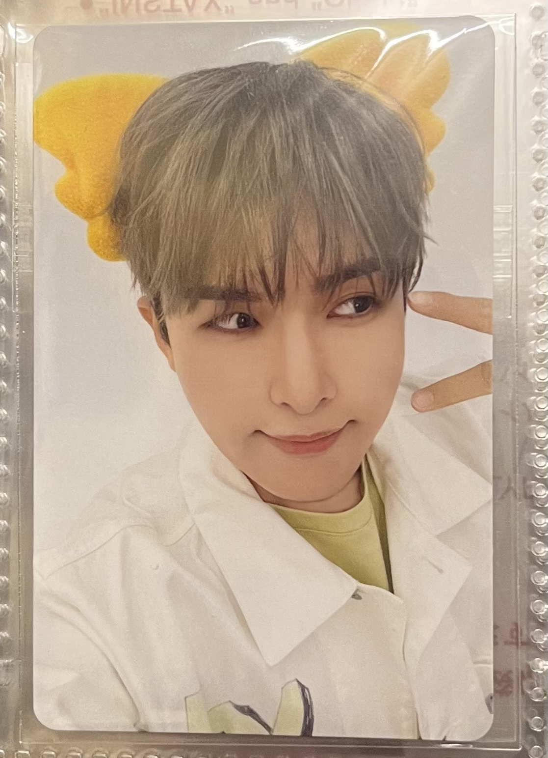 SS10周邊 小熊餅乾卡 厲旭 SUPER JUNIOR 