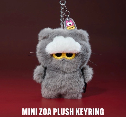 現貨在台 GD G-dragon 權志龍 ZOA 娃娃鑰匙圈吊飾