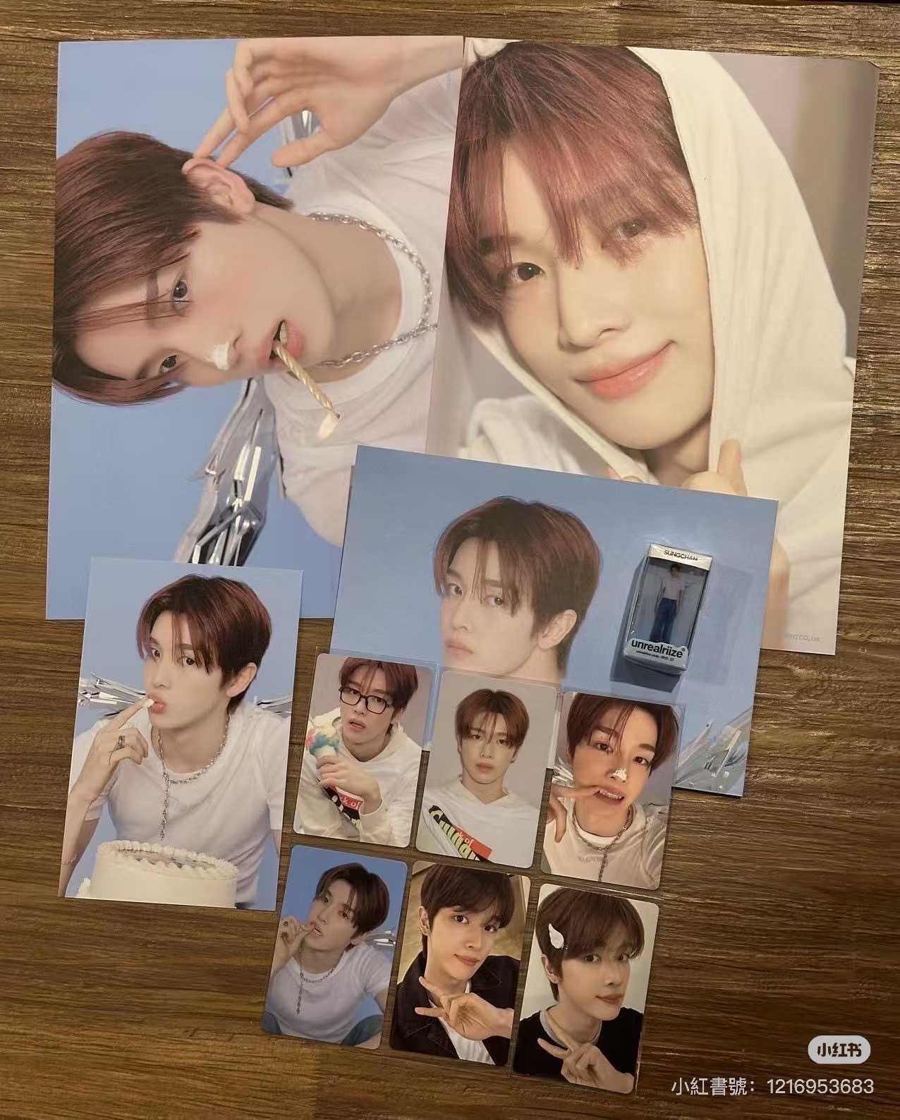 2026年曆 sm 特典卡+個人set 鄭成燦