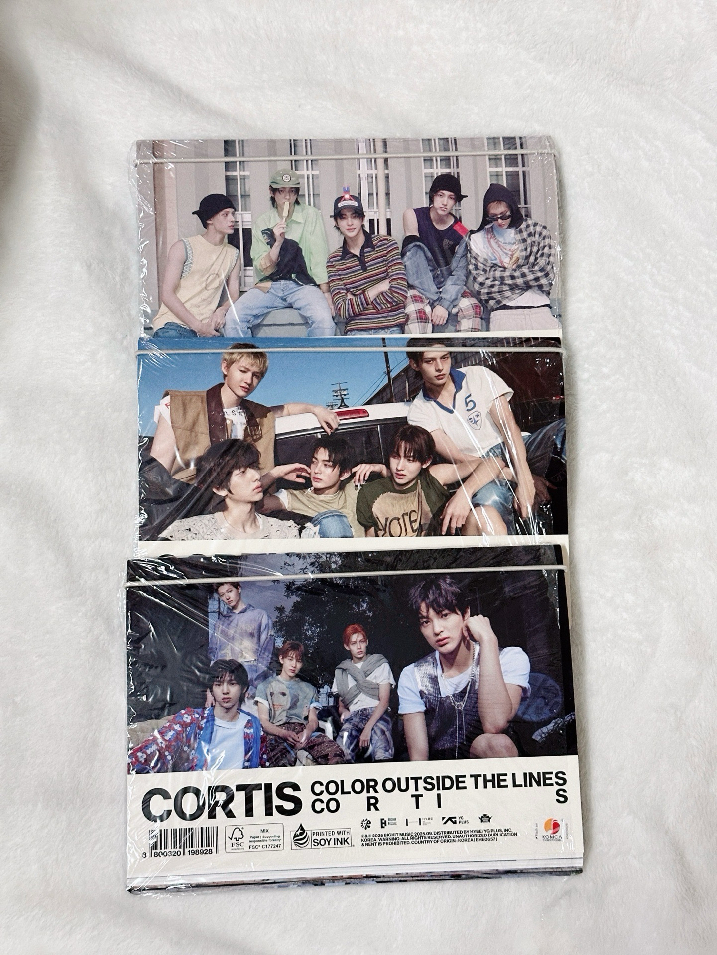 CORTIS COLOR OUTSIDE THE LINE 迷一 空專