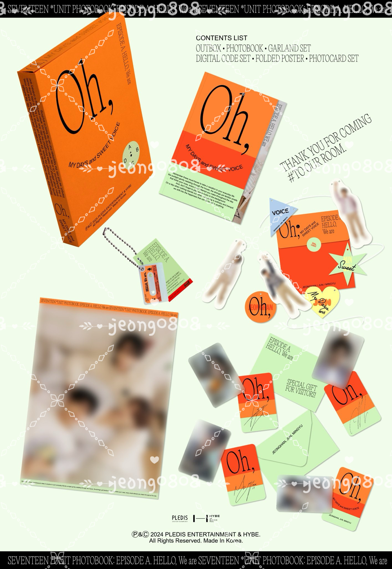 SEVENTEEN UNIT PHOTOBOOK ‘EPISODE A' SET