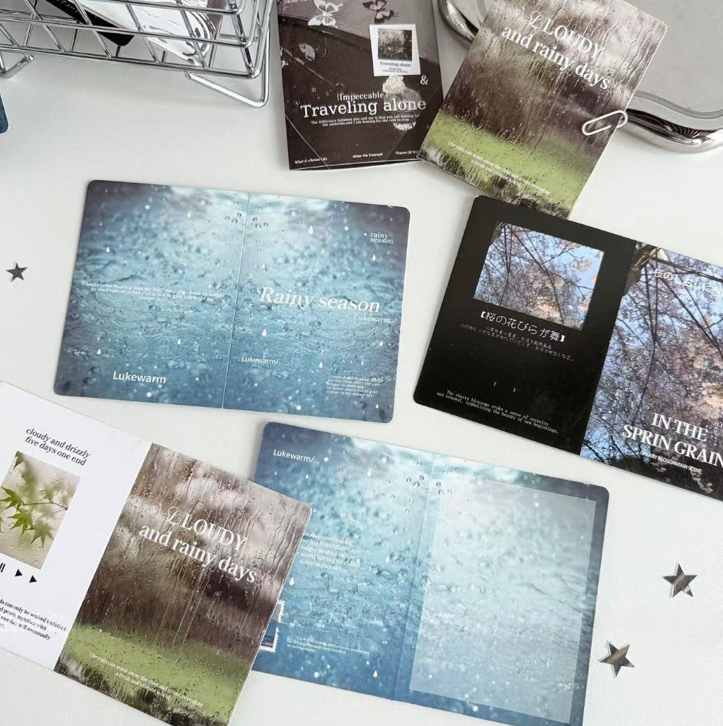 雨季迷你摺頁隨機（10個）