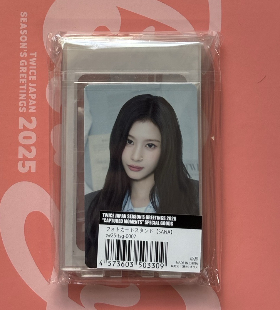TWICE 2026日本年曆 SANA 立牌 小卡