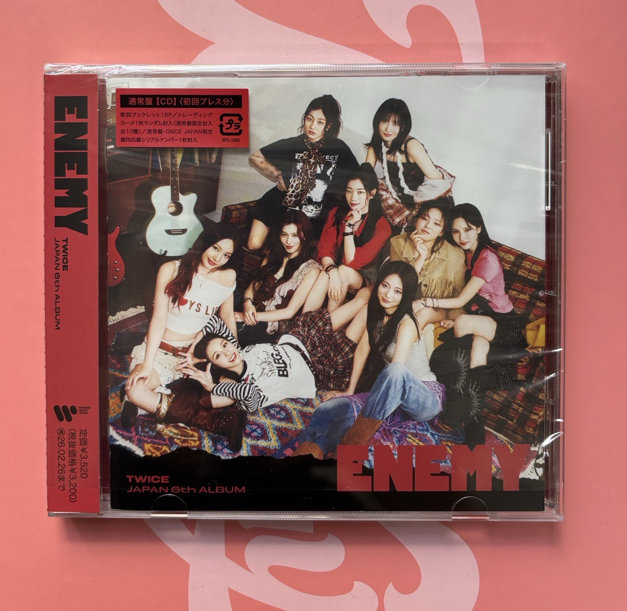 TWICE ENEMY 通常盤 空專