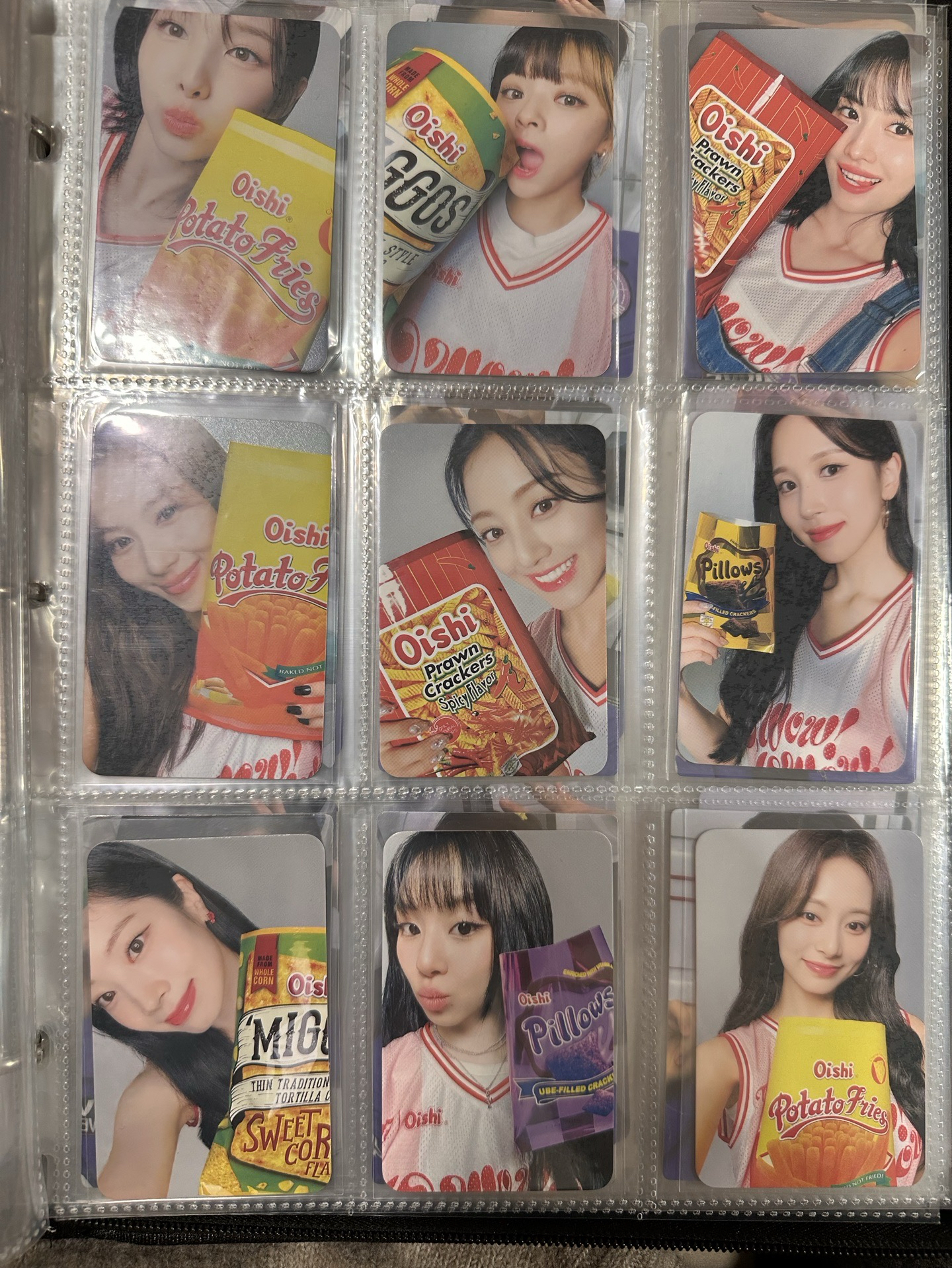 oishi 餅乾卡一代二代（下單即贈送代言包裝+隨機oishi卡套）