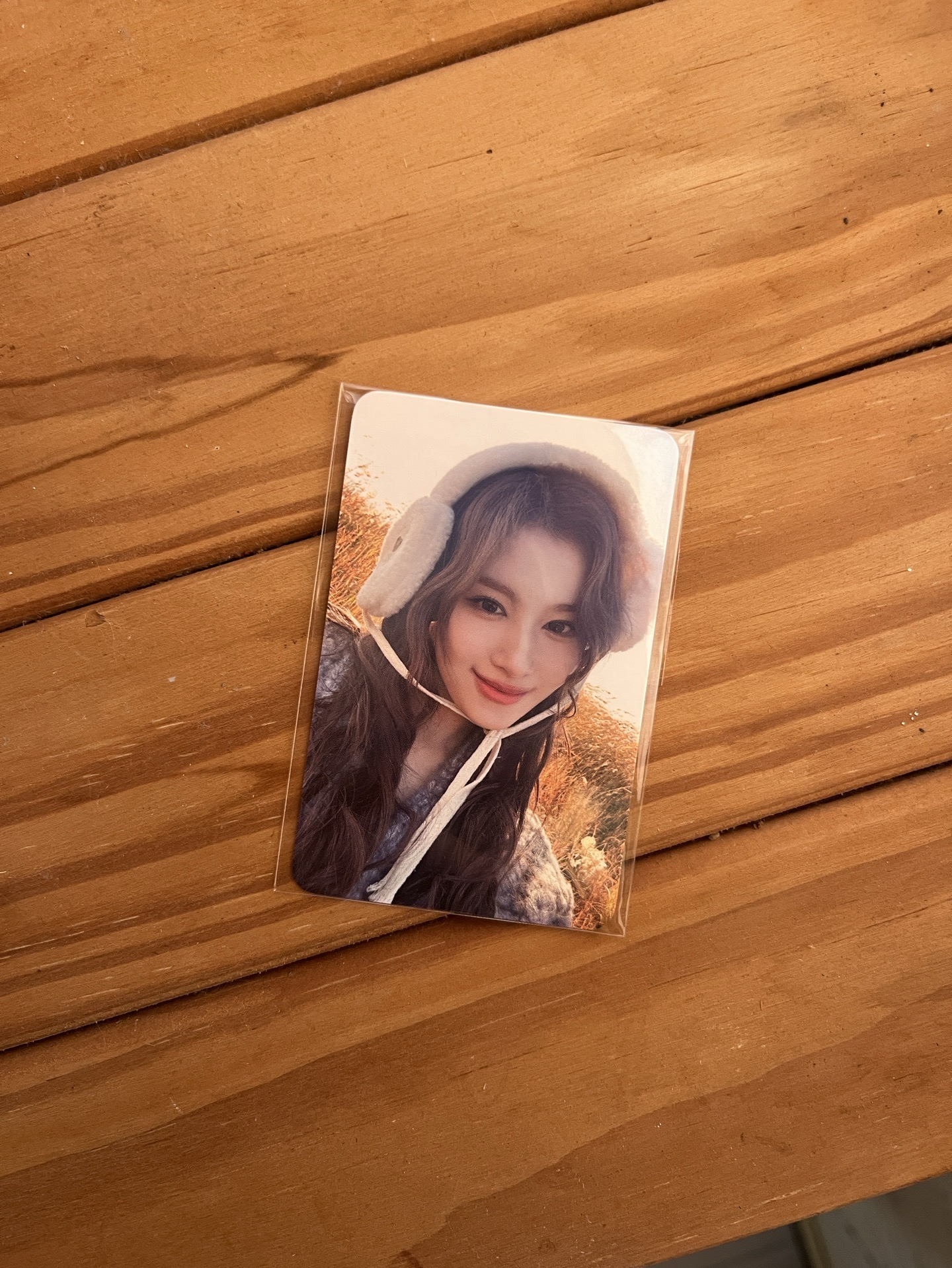 mini 13 wm特典卡 耳罩紗