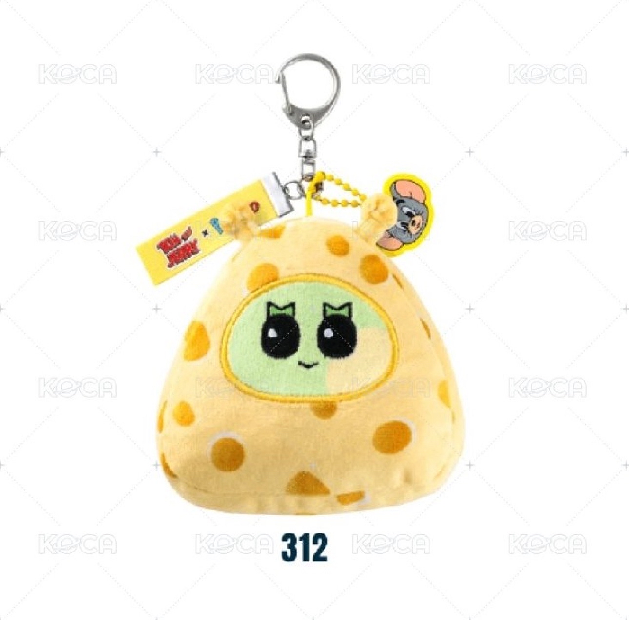 Tom & Jerry 聯名鑰匙圈吊飾312+單封已拆全專5