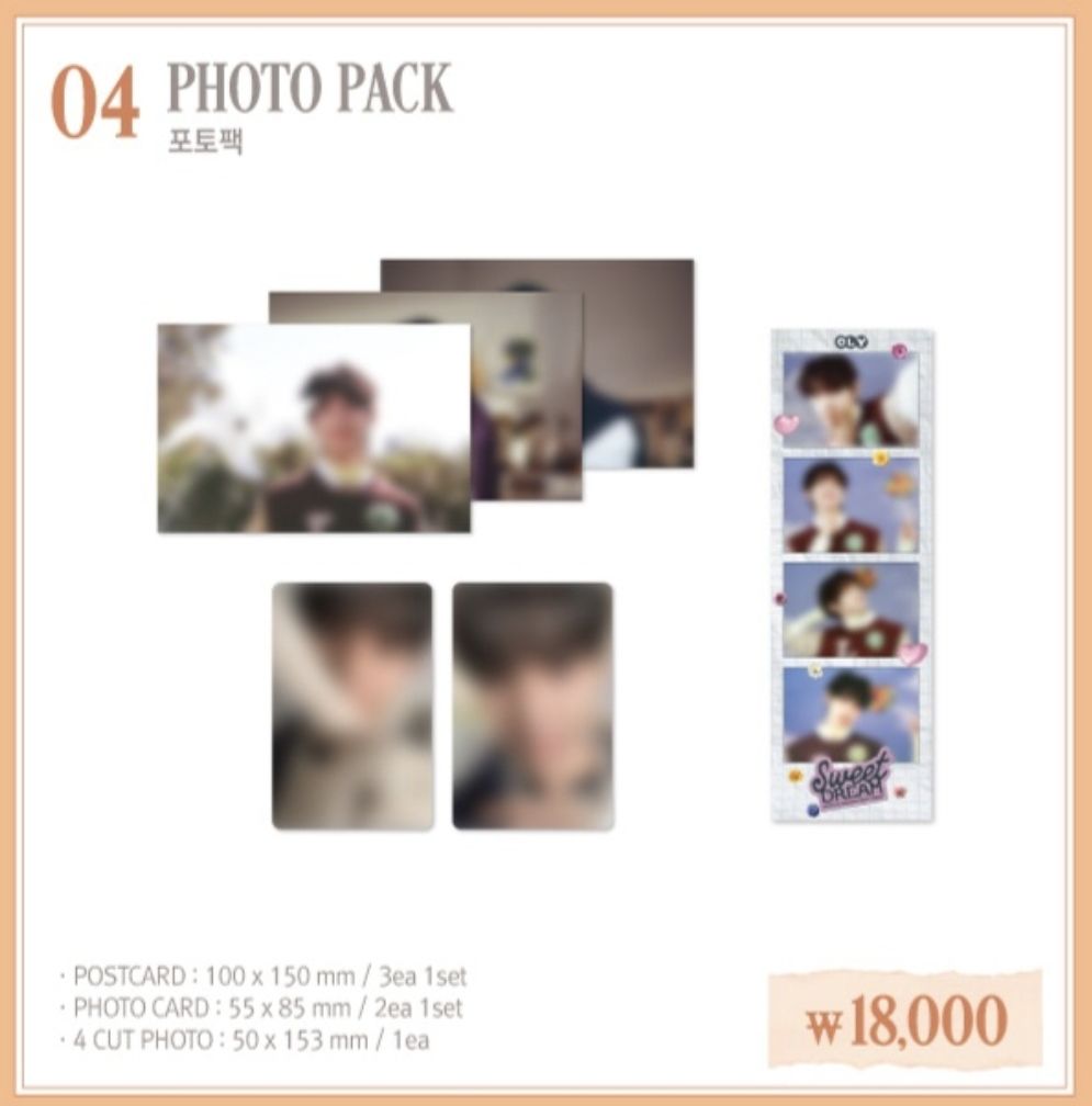 崔立于 攝影展周邊 04 小卡+人生四格＆照片組（無小卡）