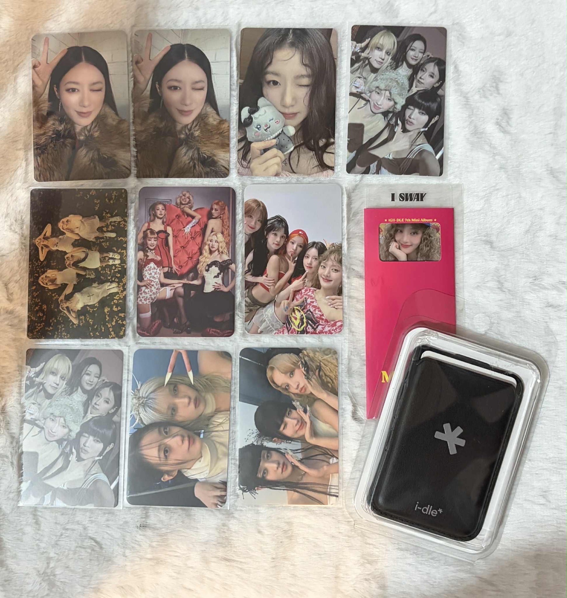 i-dle 全成員特典/專輯小卡 盤出