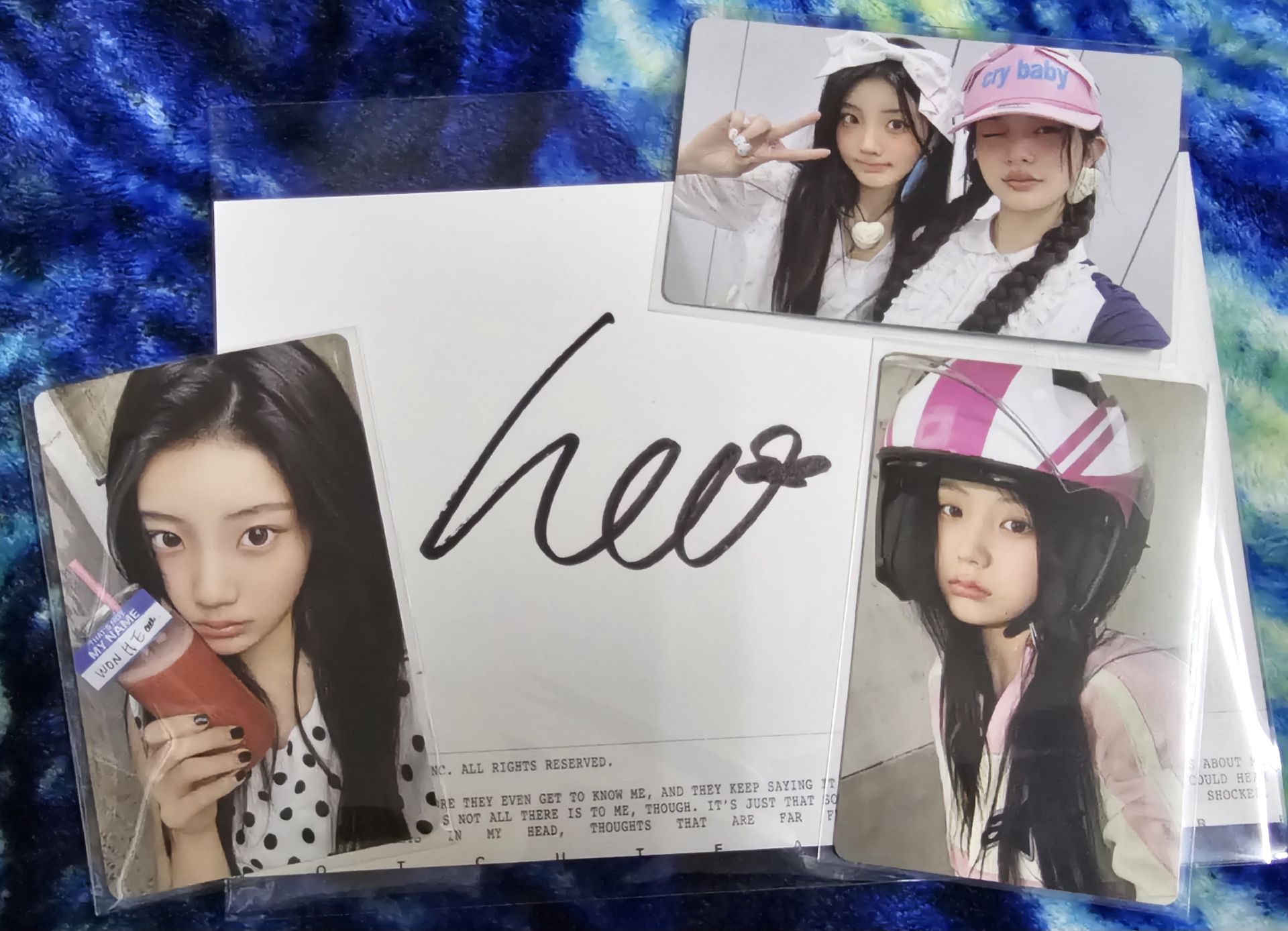 全專 現貨【美國官網】ILLIT 有拆封簽名專輯 NOT CUTE ANYMORE (已確認簽名卡)