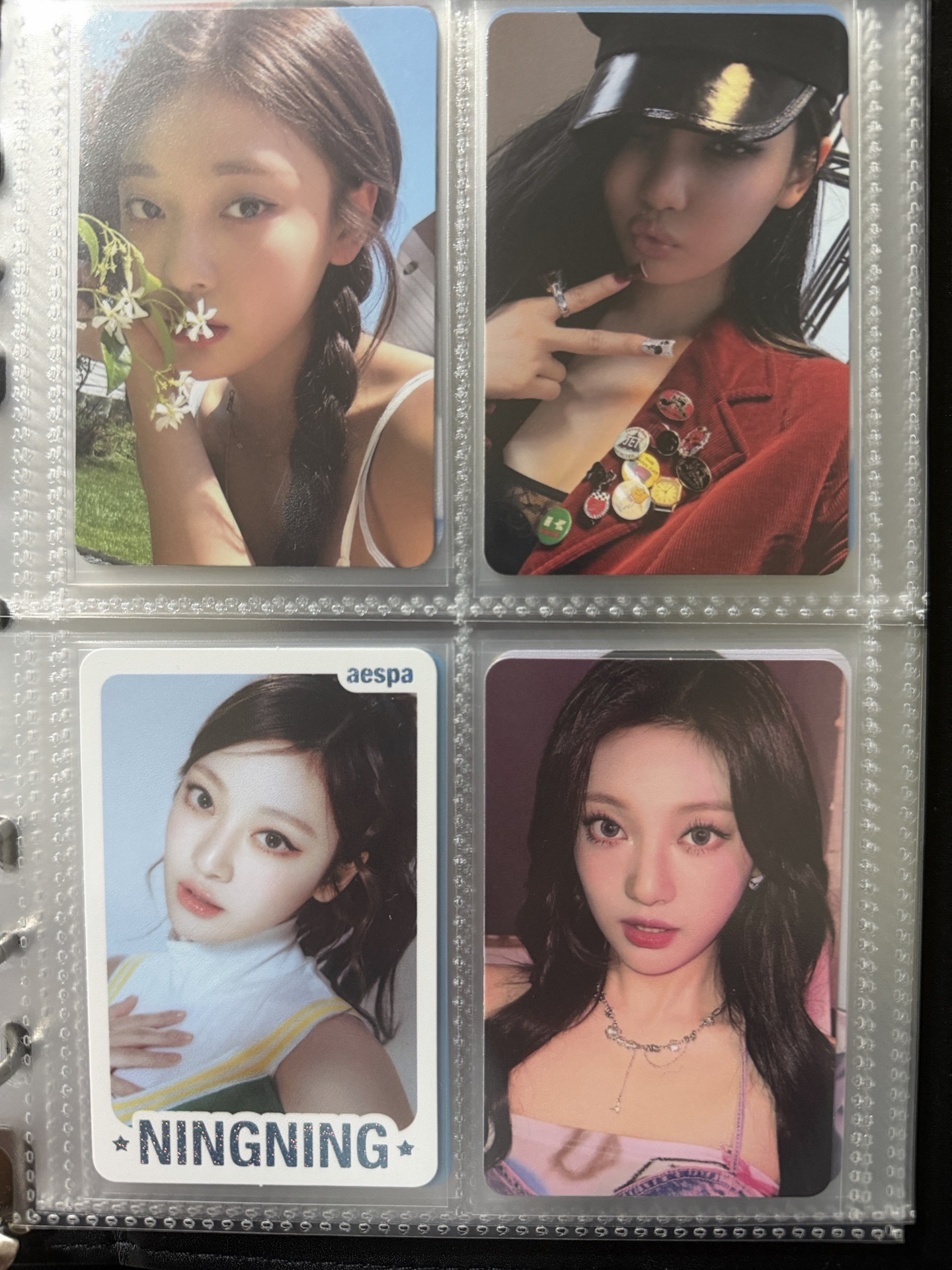 aespa 寧寧 My world 隨機卡 rich man 專卡