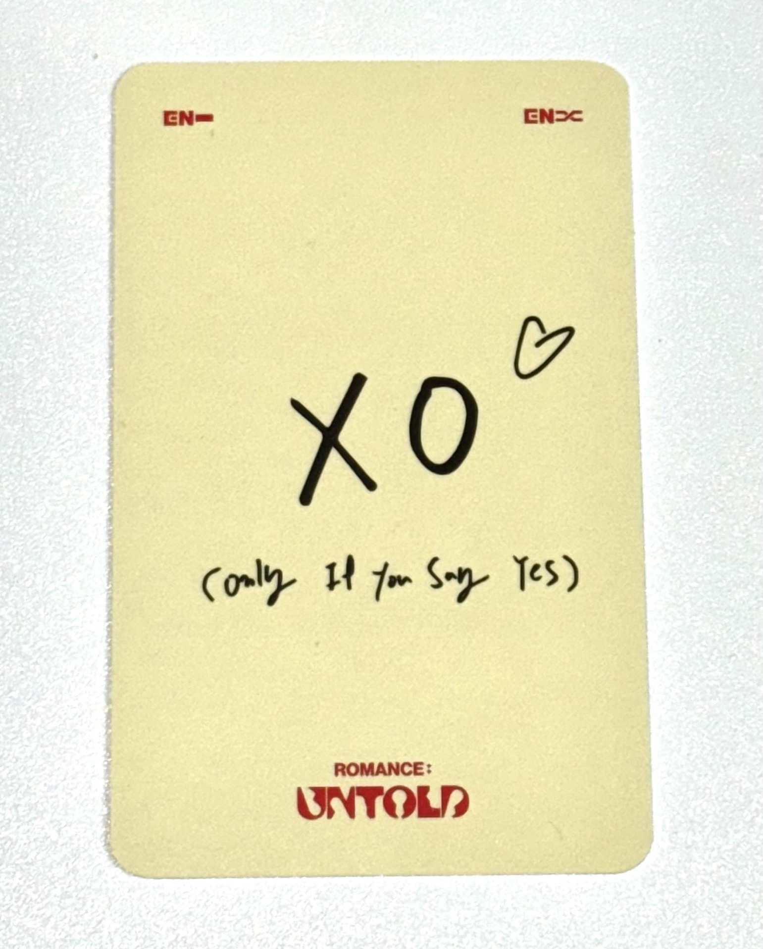 善禹音銀XO打歌卡