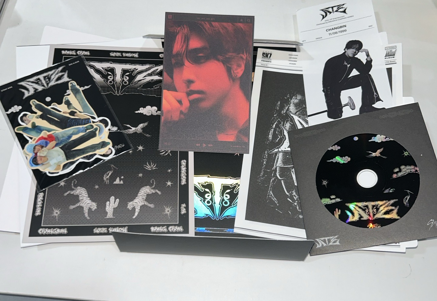 5-Star 特典卡 專輯卡 空專 方燦 Lee know 彰彬 鉉辰 Han Felix 昇玟 I.N