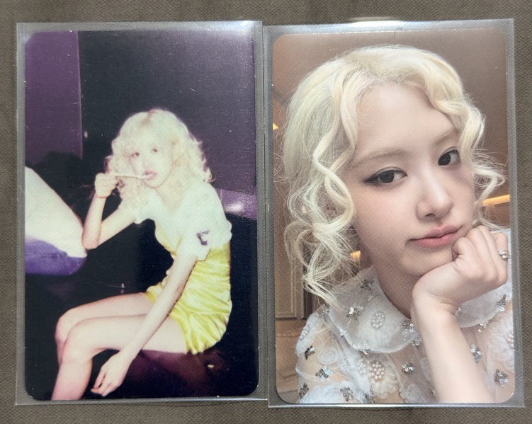 ROSÉ rosie 專輯卡