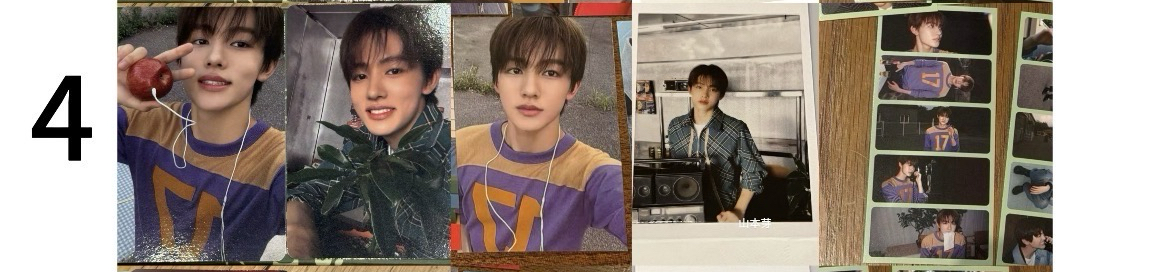 嚴年曆（固配*2+wvs特典+拍立得+五宮格）